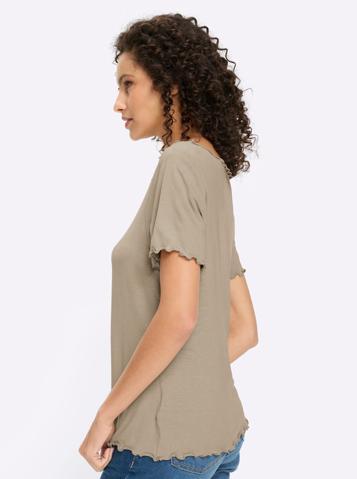 heine T-Shirt »Doppelpack Shirts« 2 tlg.