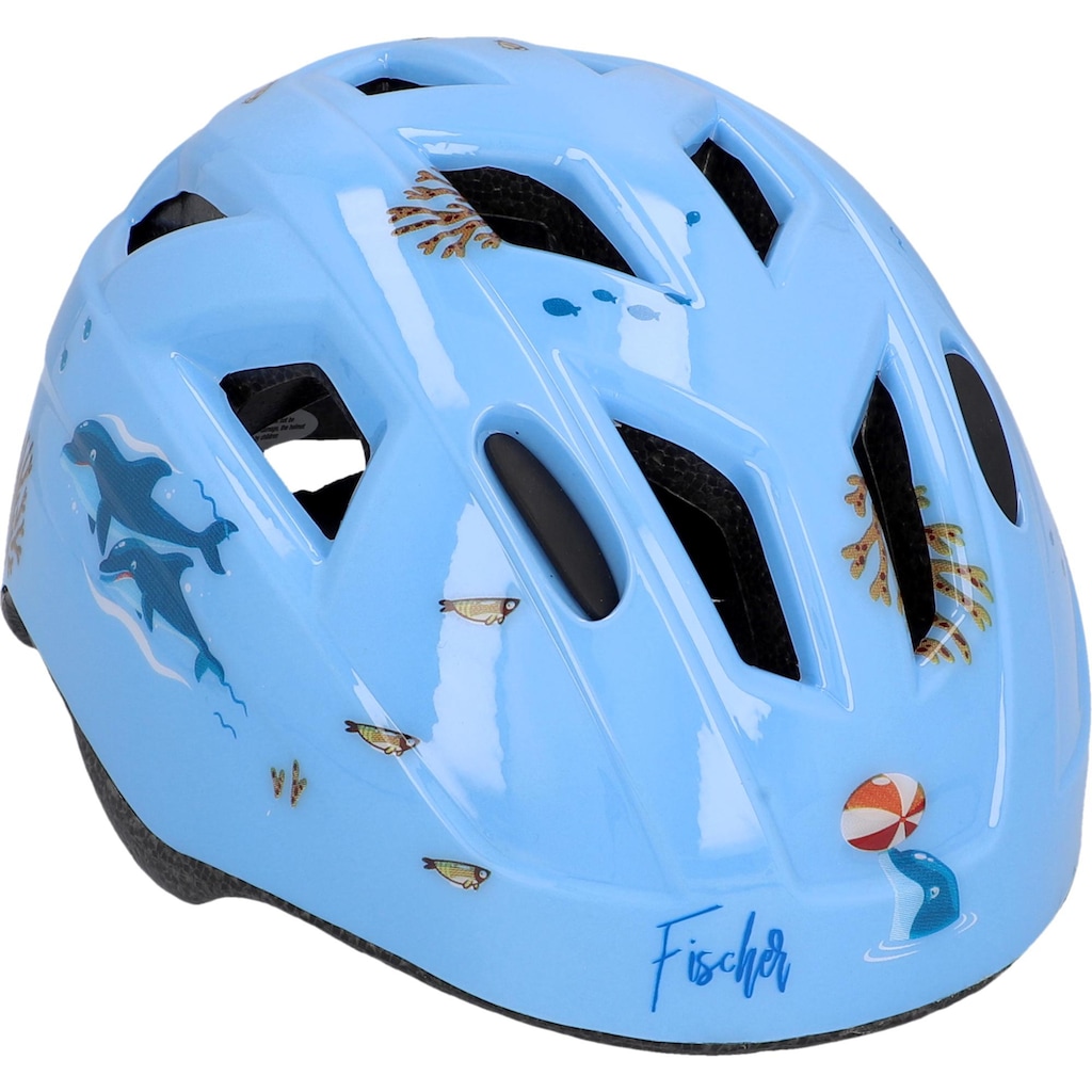 FISCHER Fahrrad Fahrradhelm »Fahrradhelm Kinder Plus Dolphin XS/S«