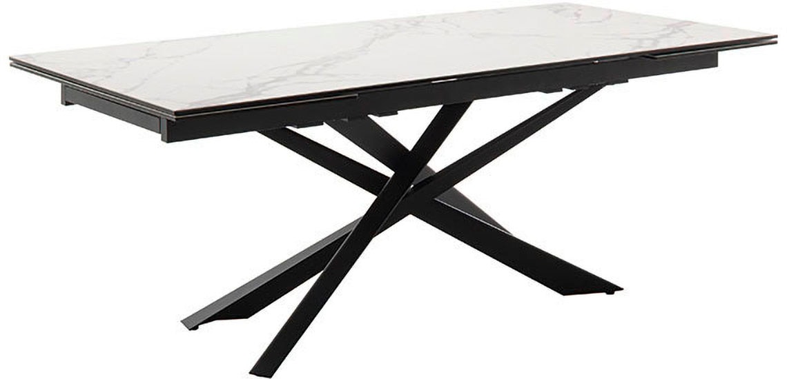 MCA furniture Esstisch »TESERO Auszugtisch 200-300 cm«, (Einzelstück), Keramik,Metall,Marmor-Optik,ausziehbar,belastbar 100kg,10-12 Pers.