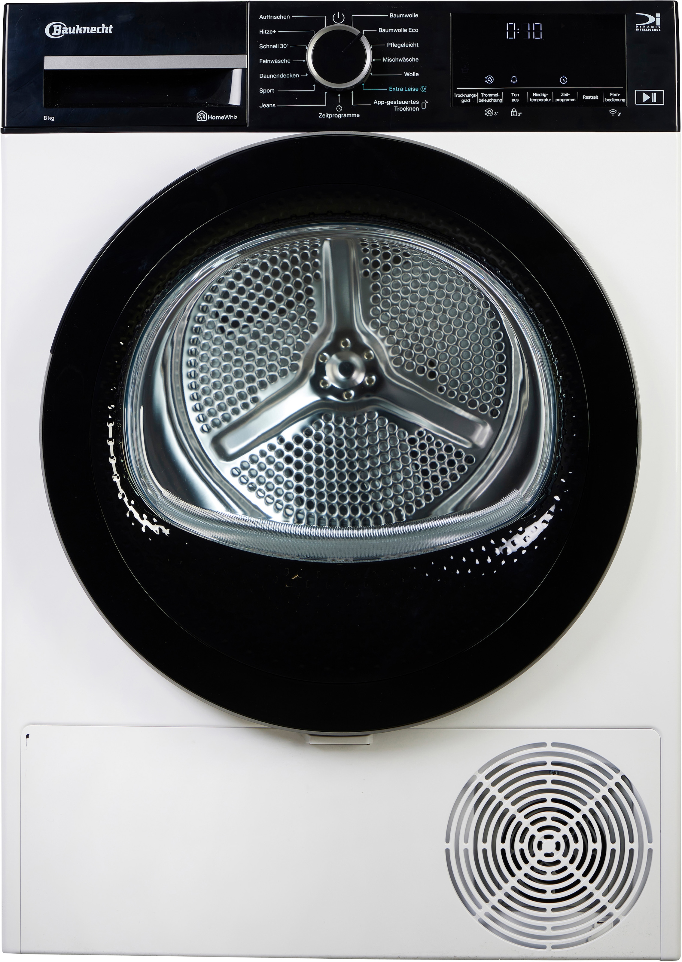 BAUKNECHT Wärmepumpentrockner »TR SUPER ECO 8A« Silent Spin – leises Trocknen dank optimierter Trommelbeschichtung