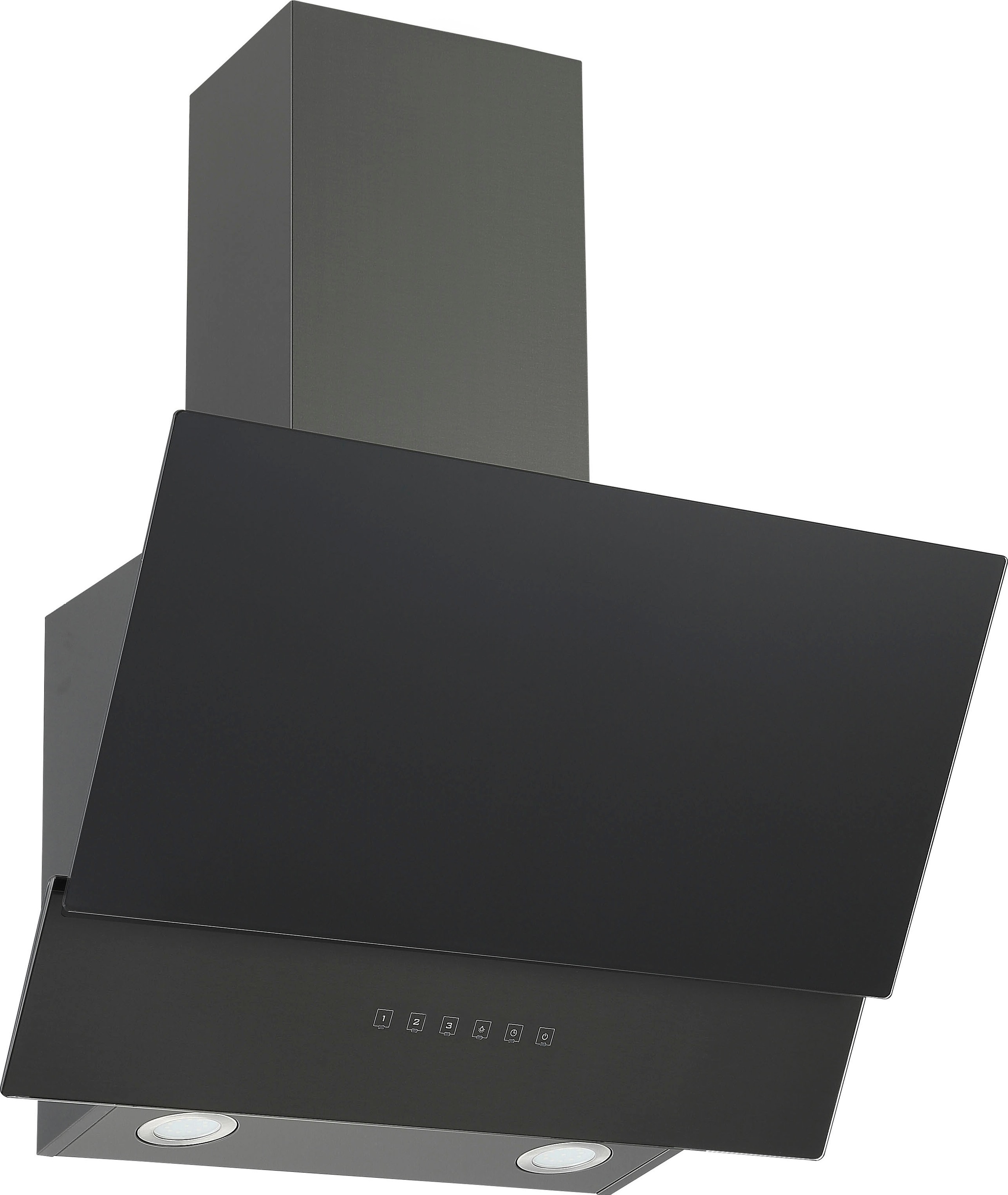 RESPEKTA Kopffreihaube »CH 66060 BSGA«, 90 cm, 3 Leistungsstufen, LED-Beleuchtung, Ab- und Umluftfähig