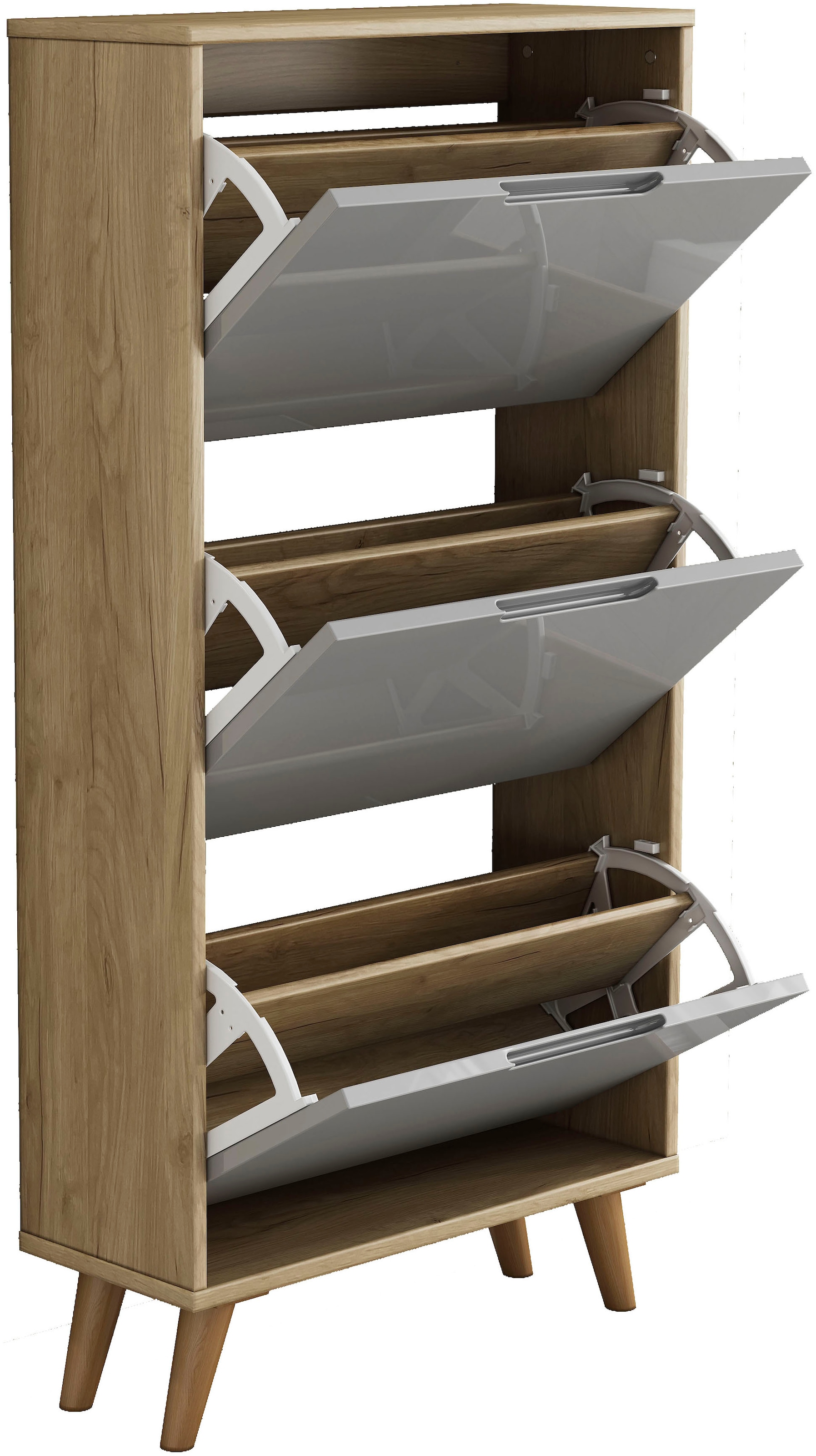 OTTO home Schuhschrank »Lund« FSC-zertifiziertem Holz, ABS-Kanten, Breite 62 cm