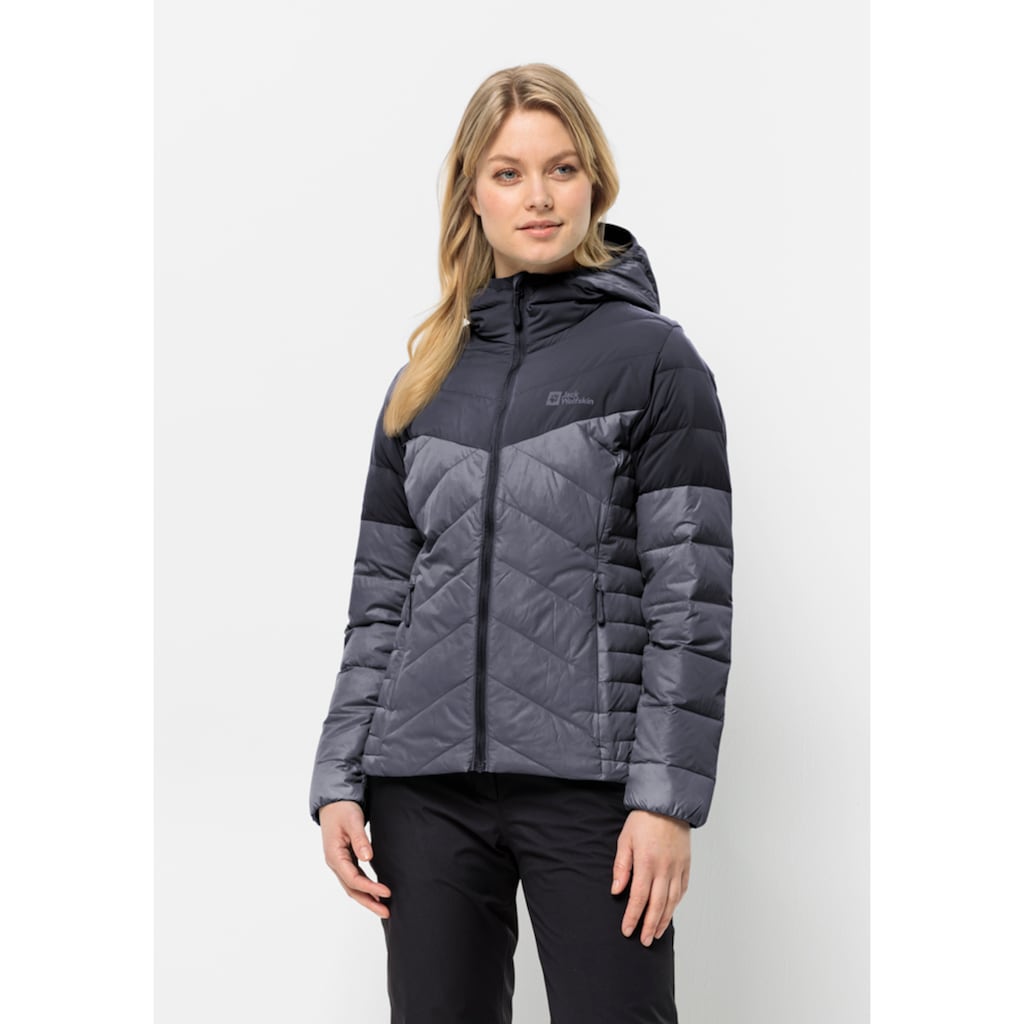 Jack Wolfskin Daunenjacke »TUNDRA DOWN HOODY W«, mit Kapuze