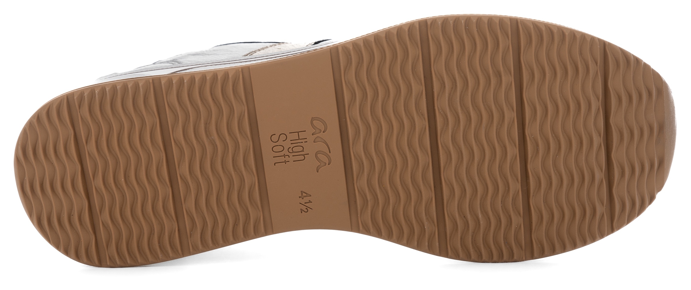 Ara Slip-On Sneaker »SAPPORO«, Freizeitschuh, Schnürschuh mit Frottee-Futter, H-Weite