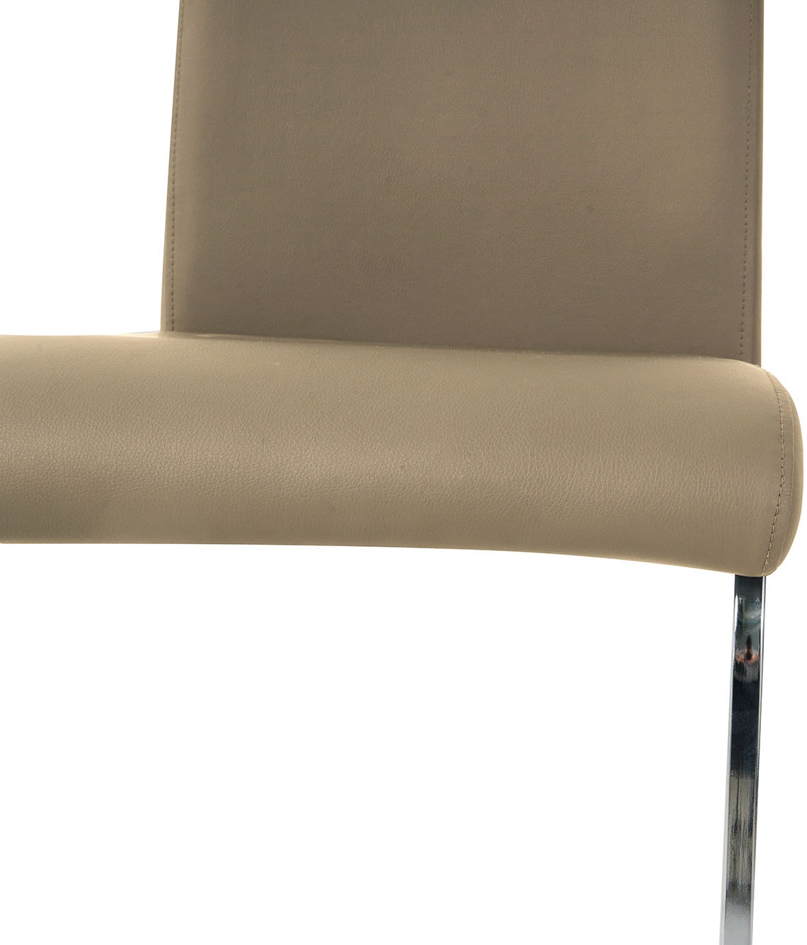 INOSIGN Freischwinger, (Set), 2 St., Kunstleder, mit Wellenunterfederung