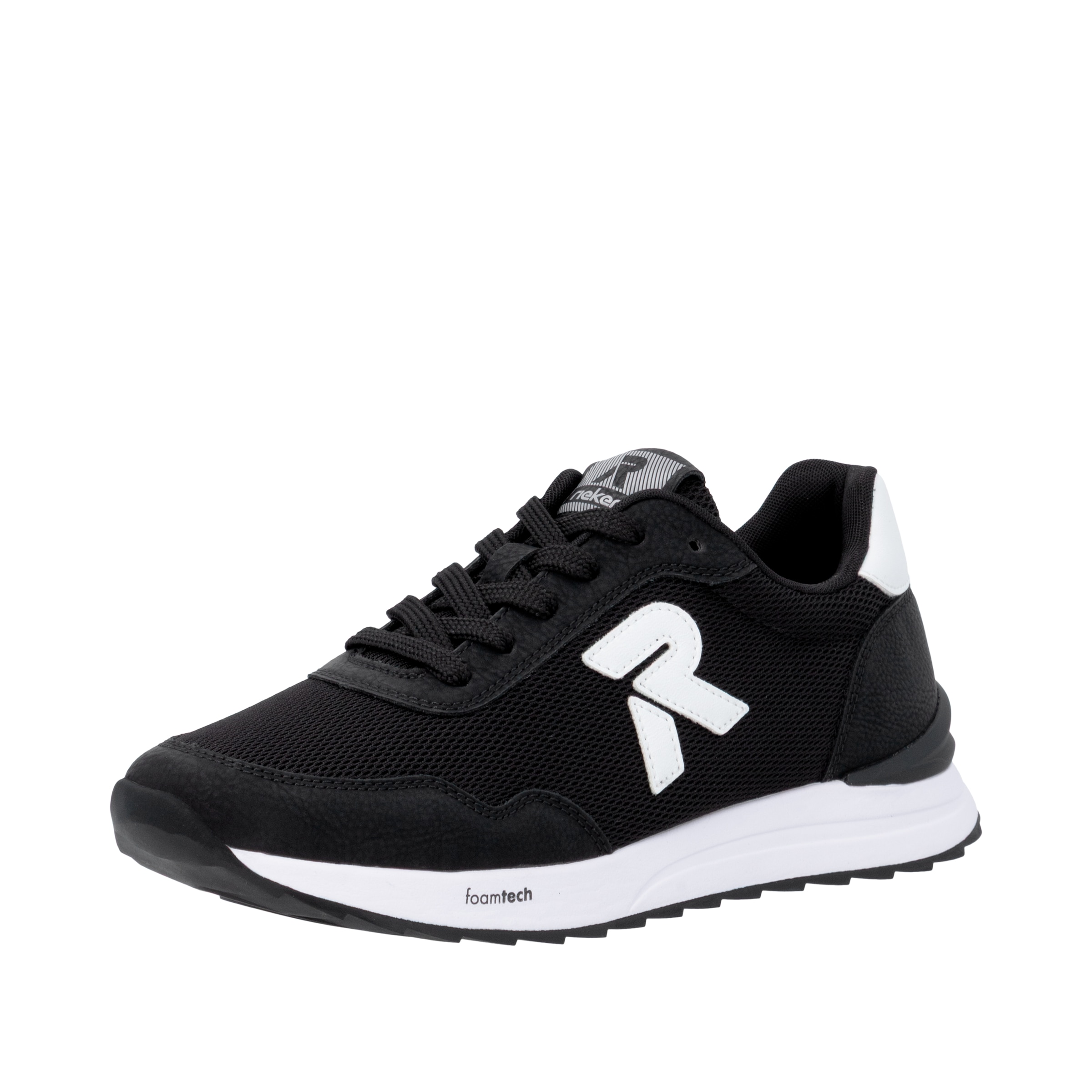 RIEKER Sport Sneaker  Schnürschuh, Halbschuh, Freizeitsneaker mit leichter Laufsohle