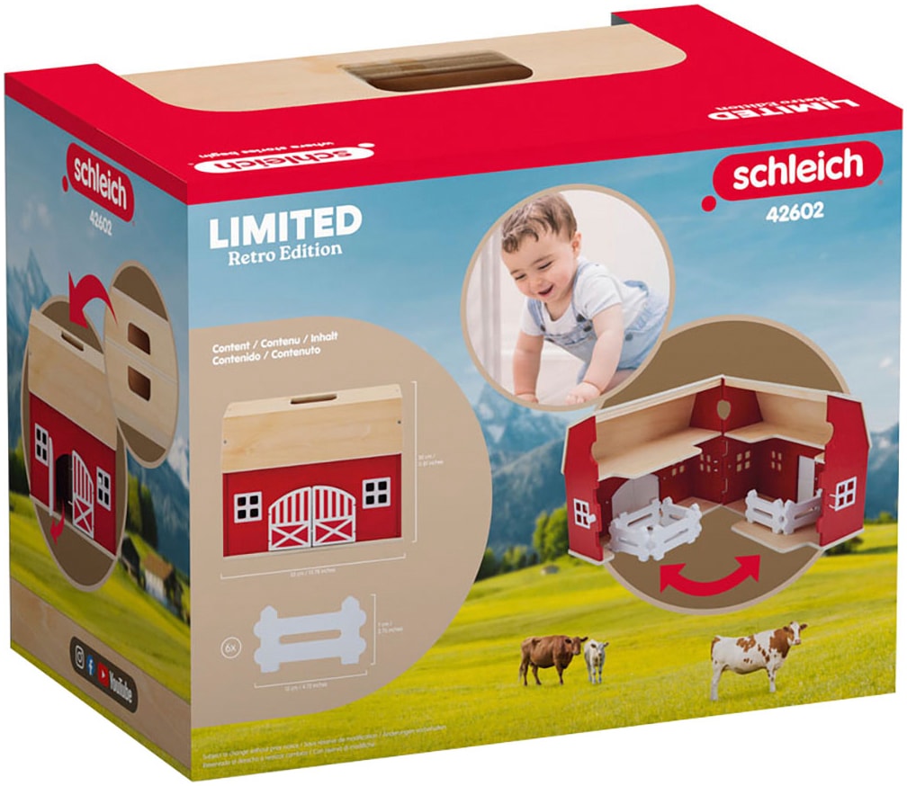 Schleich® Spielwelt »FARM WORLD, Großer Bauernhof aus Holz (42602)«