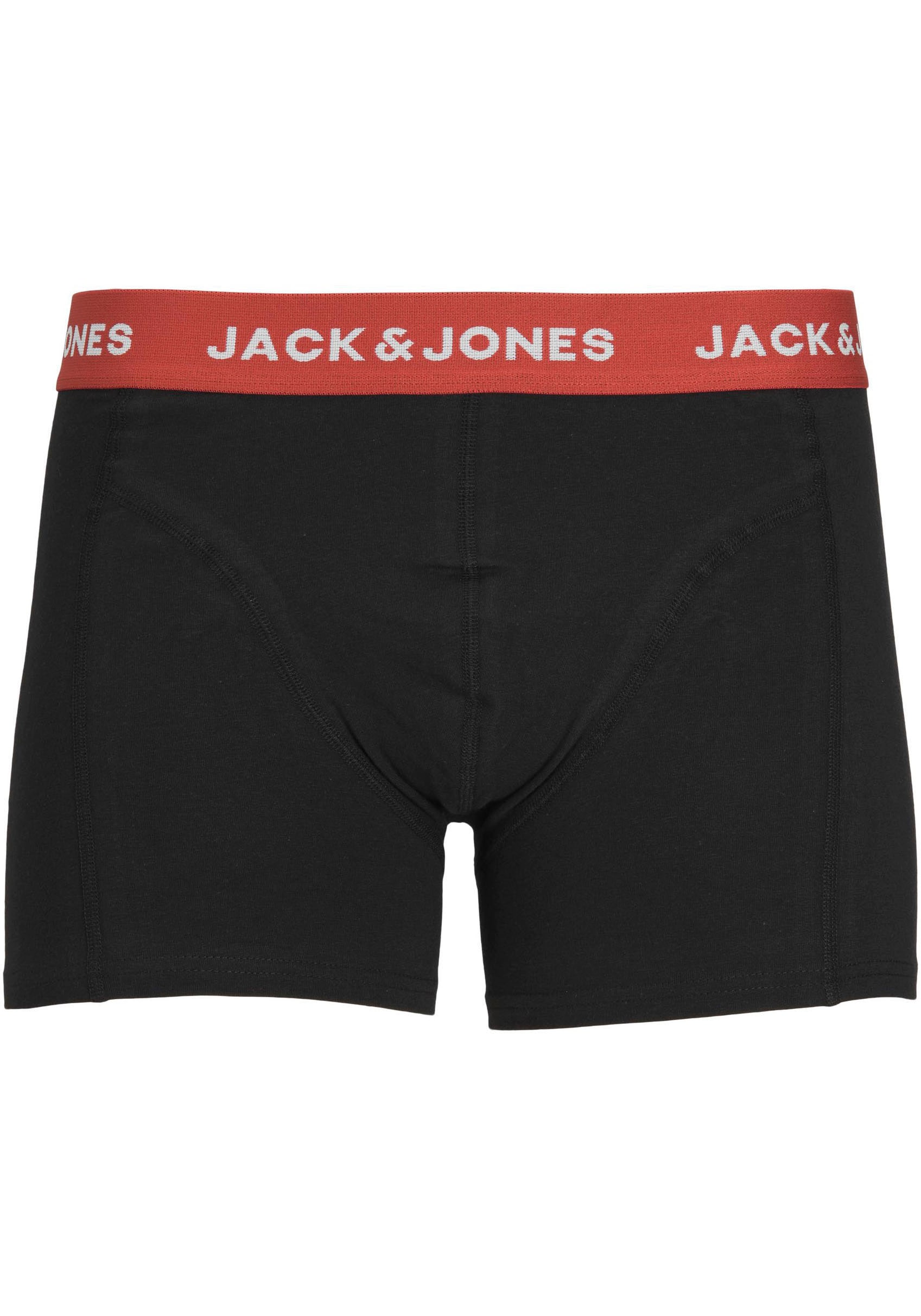 Jack & Jones Junior Boxershorts »JACMARVIN TRUNKS 3 PACK JNR«, (Packung, 3 St.)