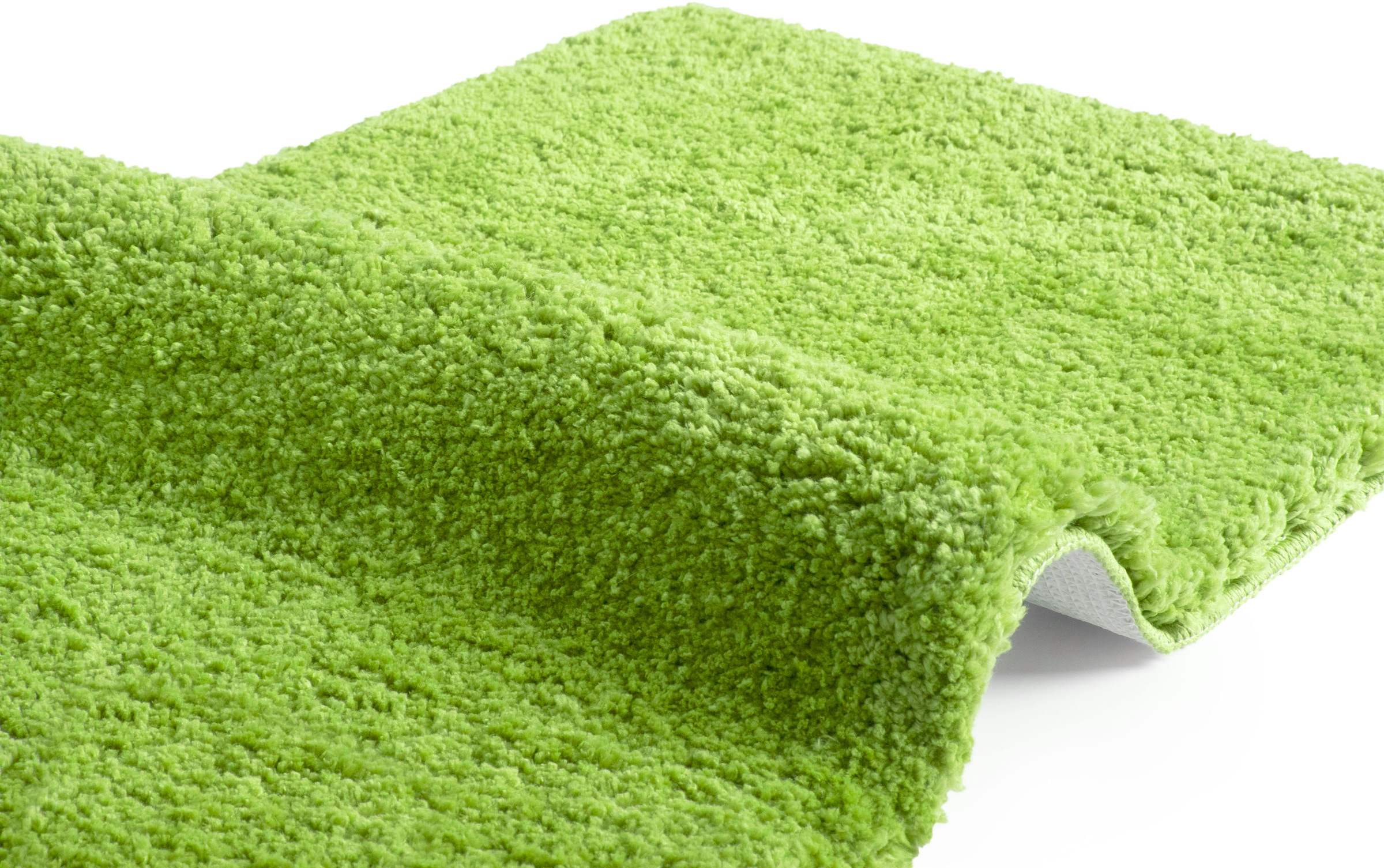 my home Badematte »Sanremo, Badvorleger, Badezimmer Teppich, sehr weich« Höhe 30 mm rutschhemmend beschichtet fußbodenheizungsgeeignet | schnell trocknend Badteppich, unifarben, rechteckig, rund & als 3-tlg. Set erhältlich