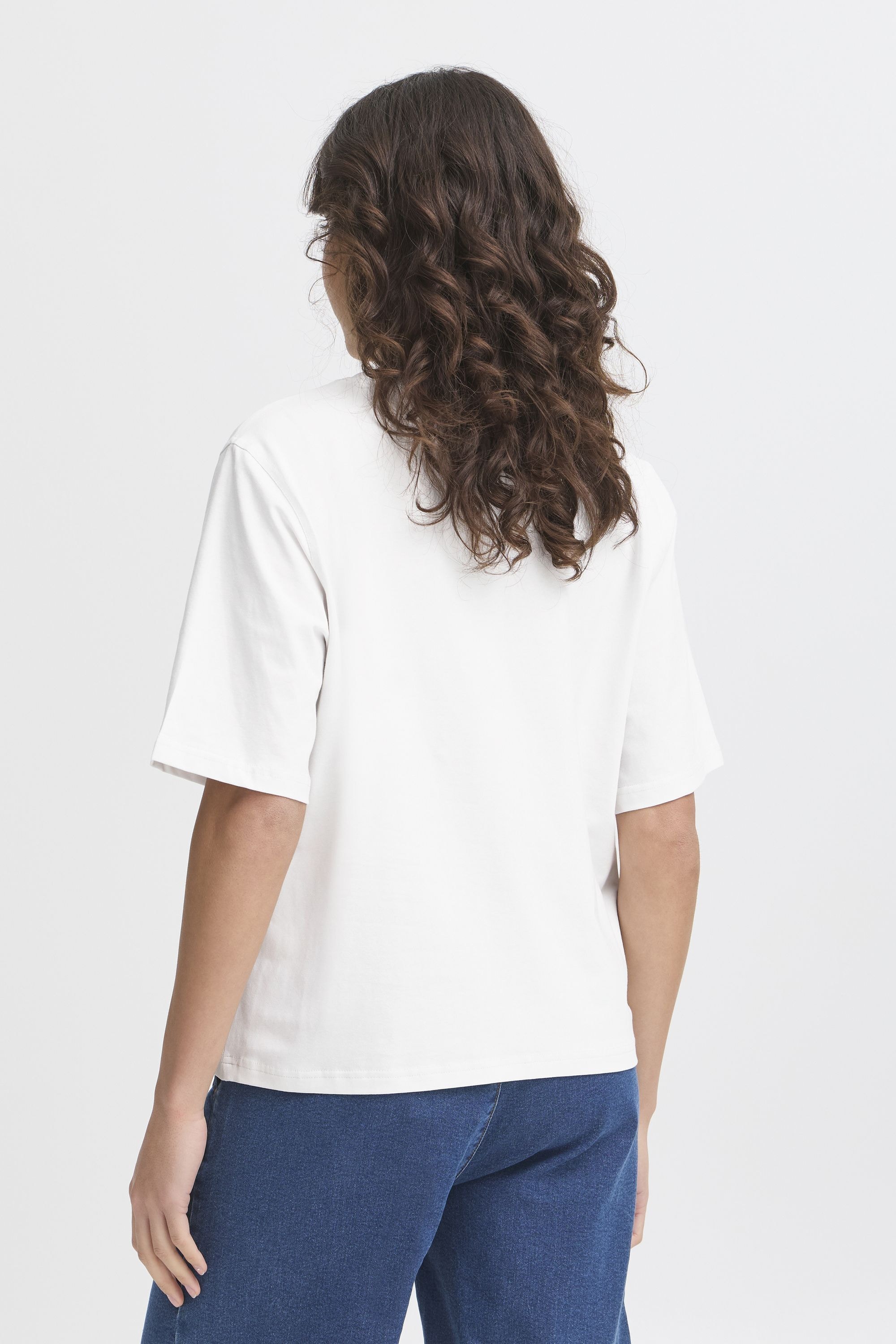 fransa Rundhalsshirt »Rundhalsshirt FRZASHOULDER«
