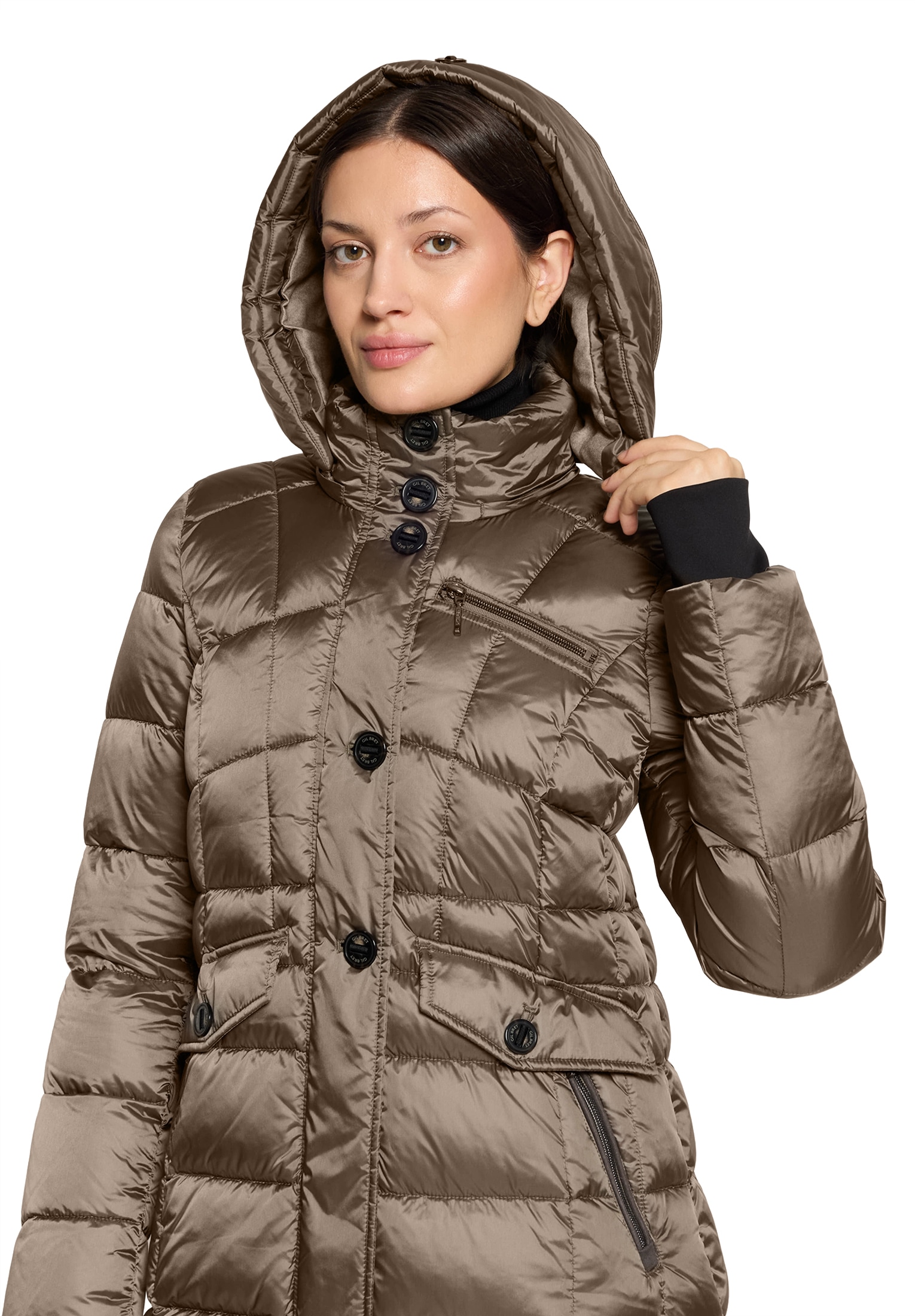 Gil Bret Winterjacke »Winterjacke mit abnehmbarer Kapuze«