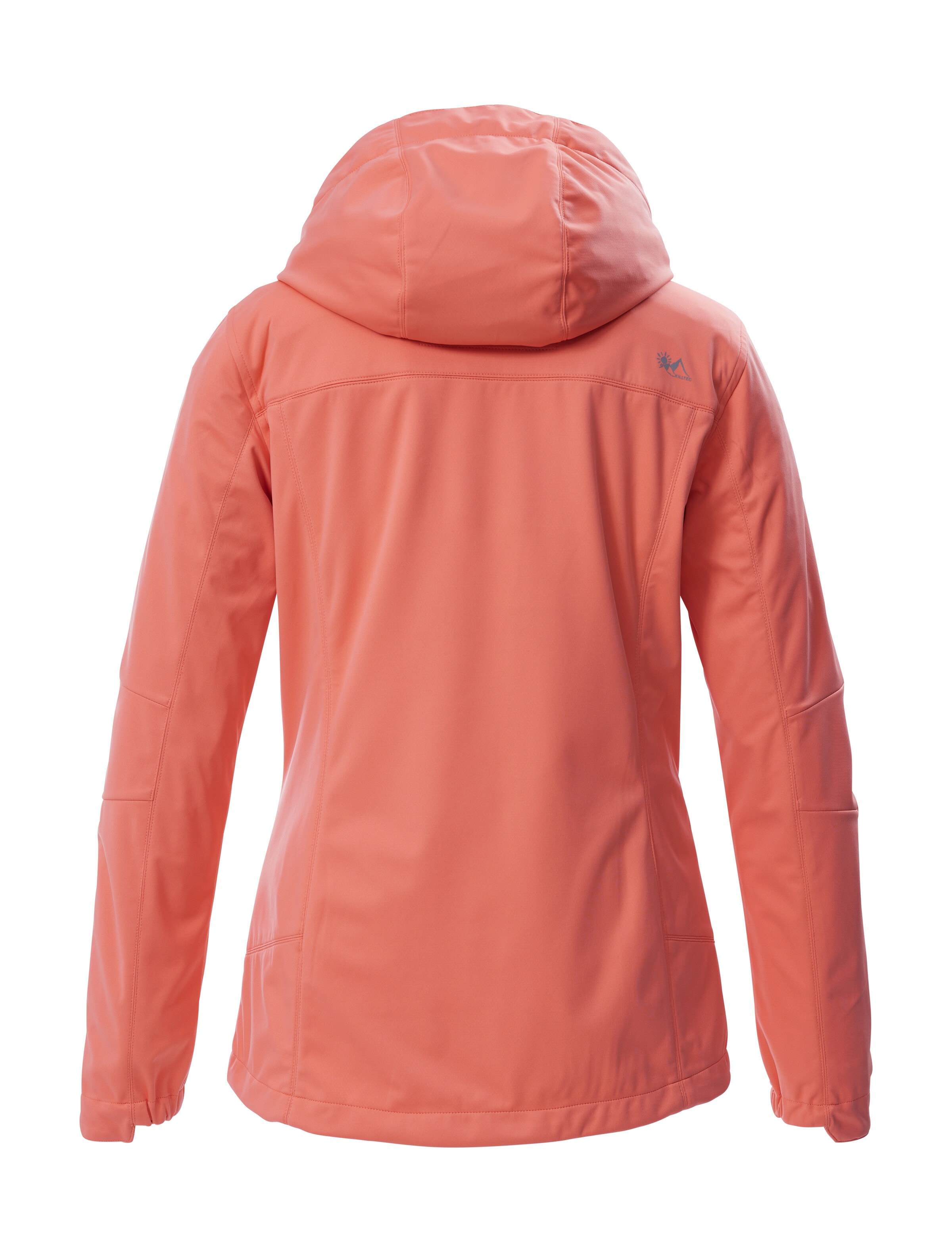 Killtec Softshelljacke »KOS 69 WMN SFTSHLL JCKT« Winddichte, wasserabweisende Damenjacke mit abnehmbarer Kapuze