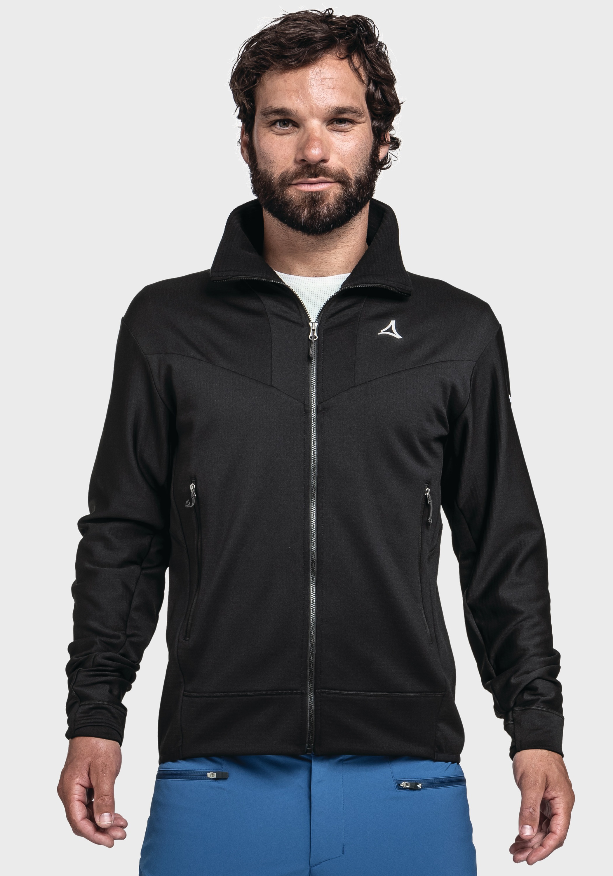 Schöffel Fleecejacke »Mountain Fleece Jkt Style Blaueis MNS«, ohne Kapuze