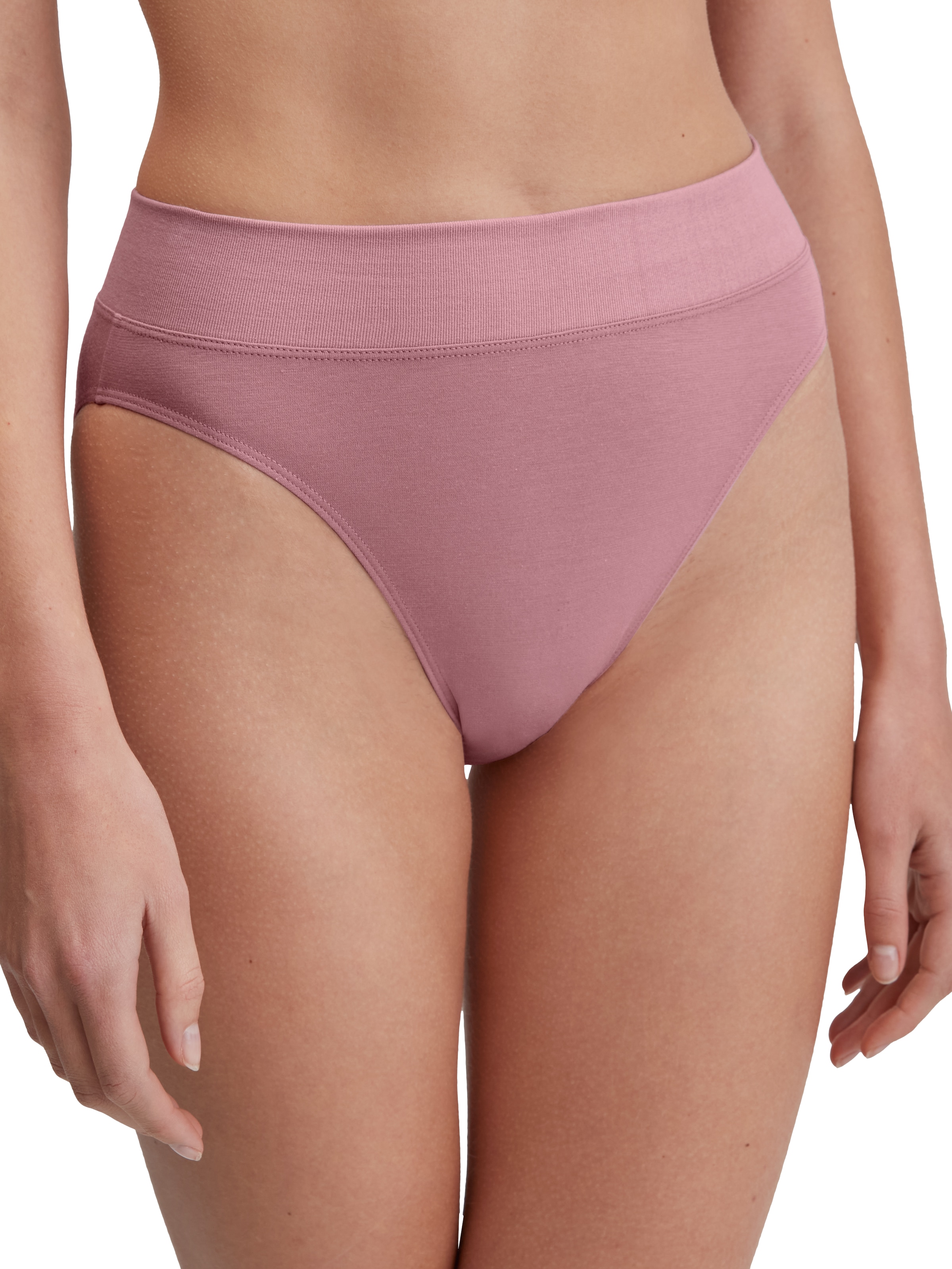 CALIDA High-Waist-Slip »Elastic« breiter Softbund, elastisch, Single Jersey, atmungsaktiv, weich