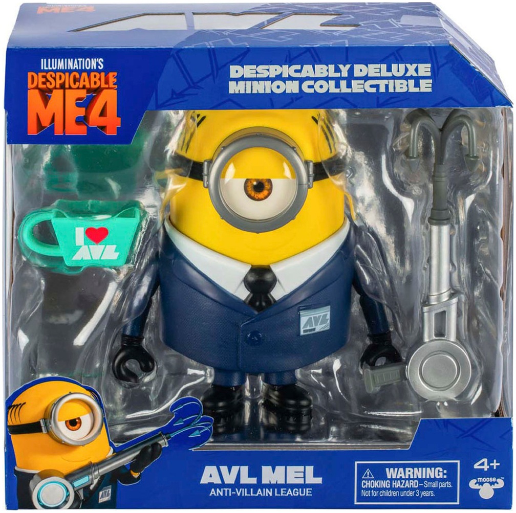 Moose Spielfigur »Despicable Me 4: AVL Squad Mega Minion Actionfigur - Mel«