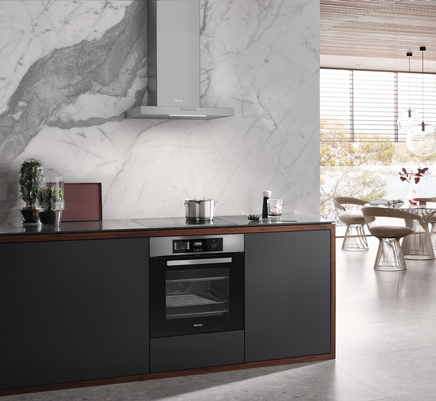 Miele Wandhaube »Active Edelstahl«