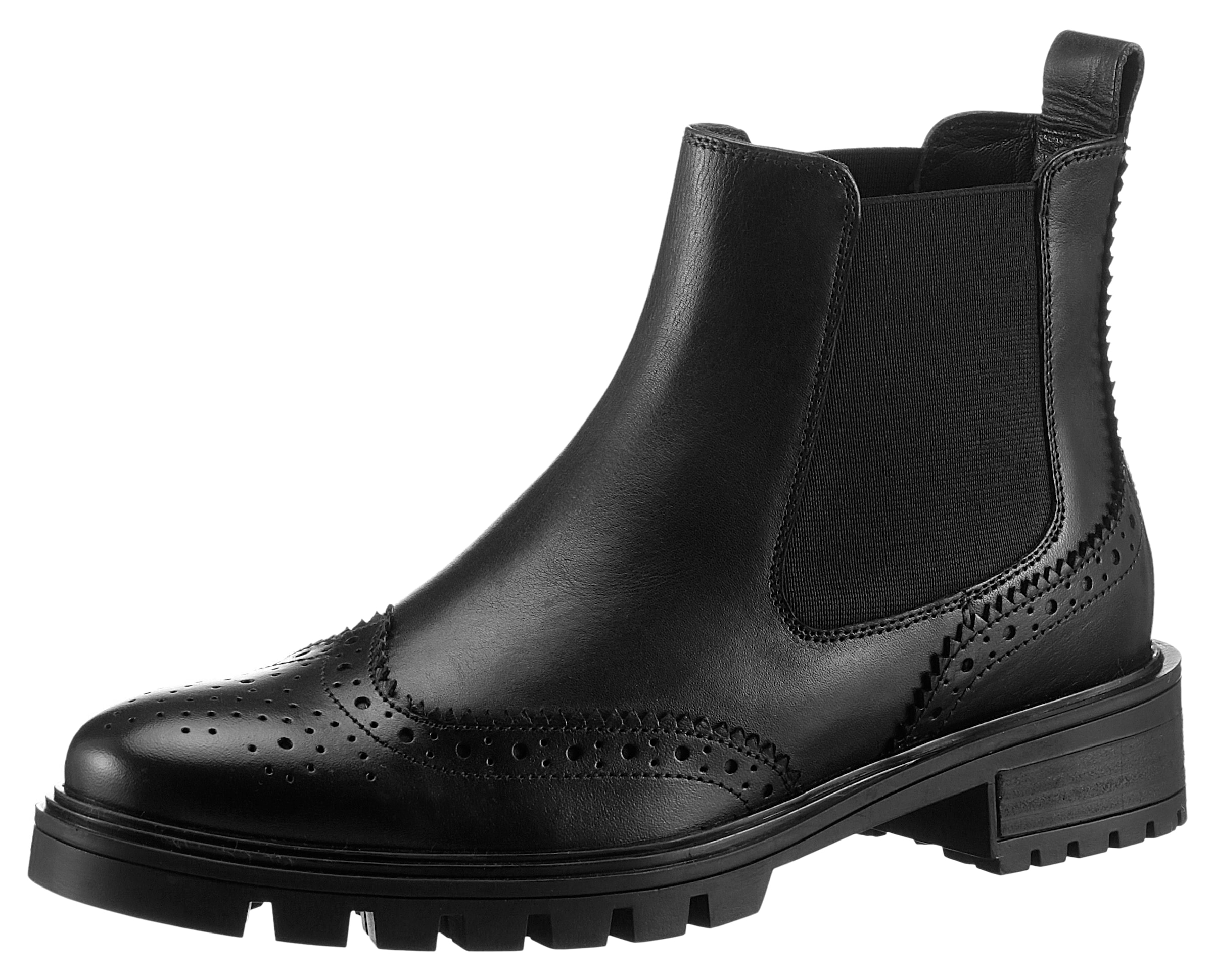 Ara Chelseaboots »TULSA«, Stiefelette, Schlupfboots mit Lyralochung, G-Weite (weit)