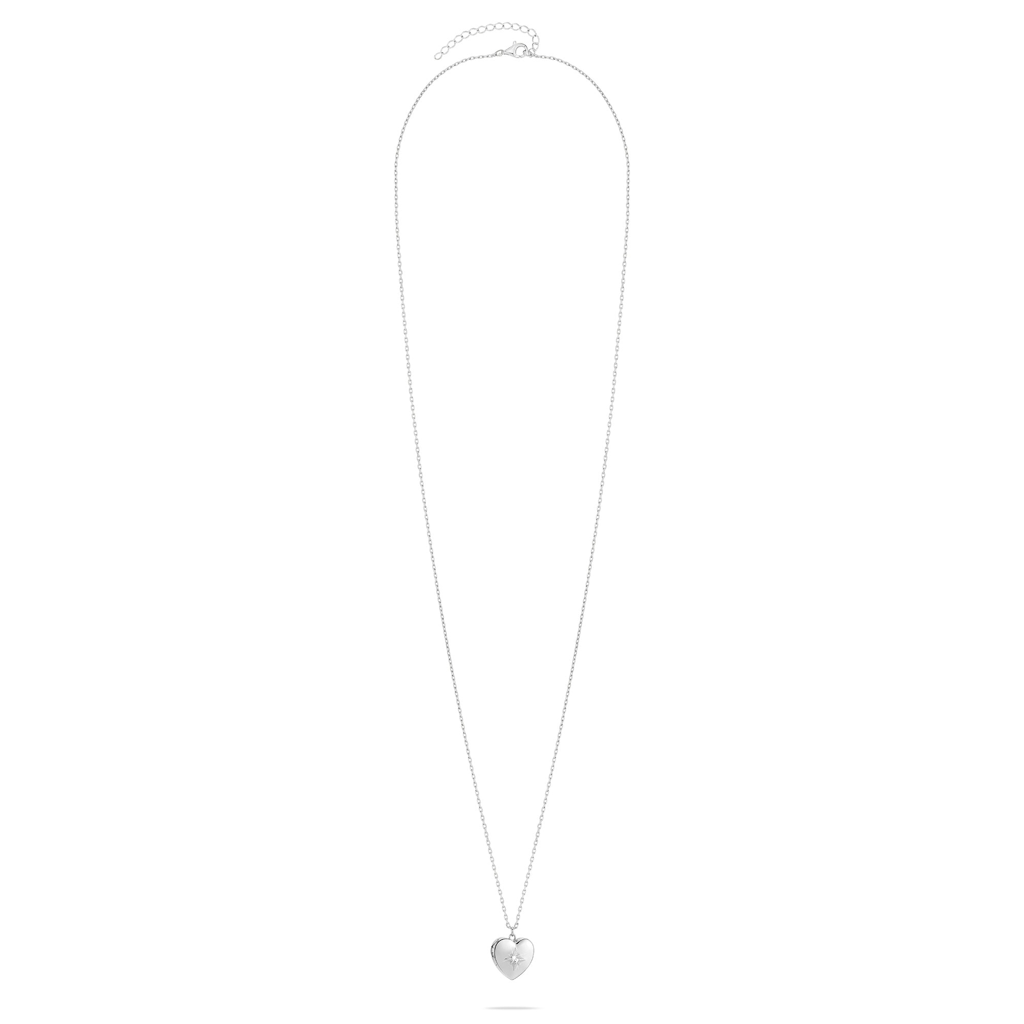 Tamaris Lange Kette »Schmuck Geschenk Edelstahl Halskette Herz Medaillon zum öffnen«