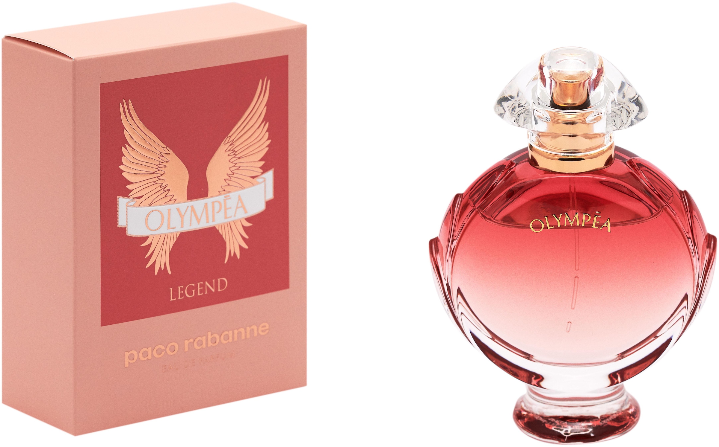 paco rabanne Eau de Parfum »Olympéa Legend«, Fruchtiger Damenduft mit salziger Pflaume, Ingwerblume und Vanille.