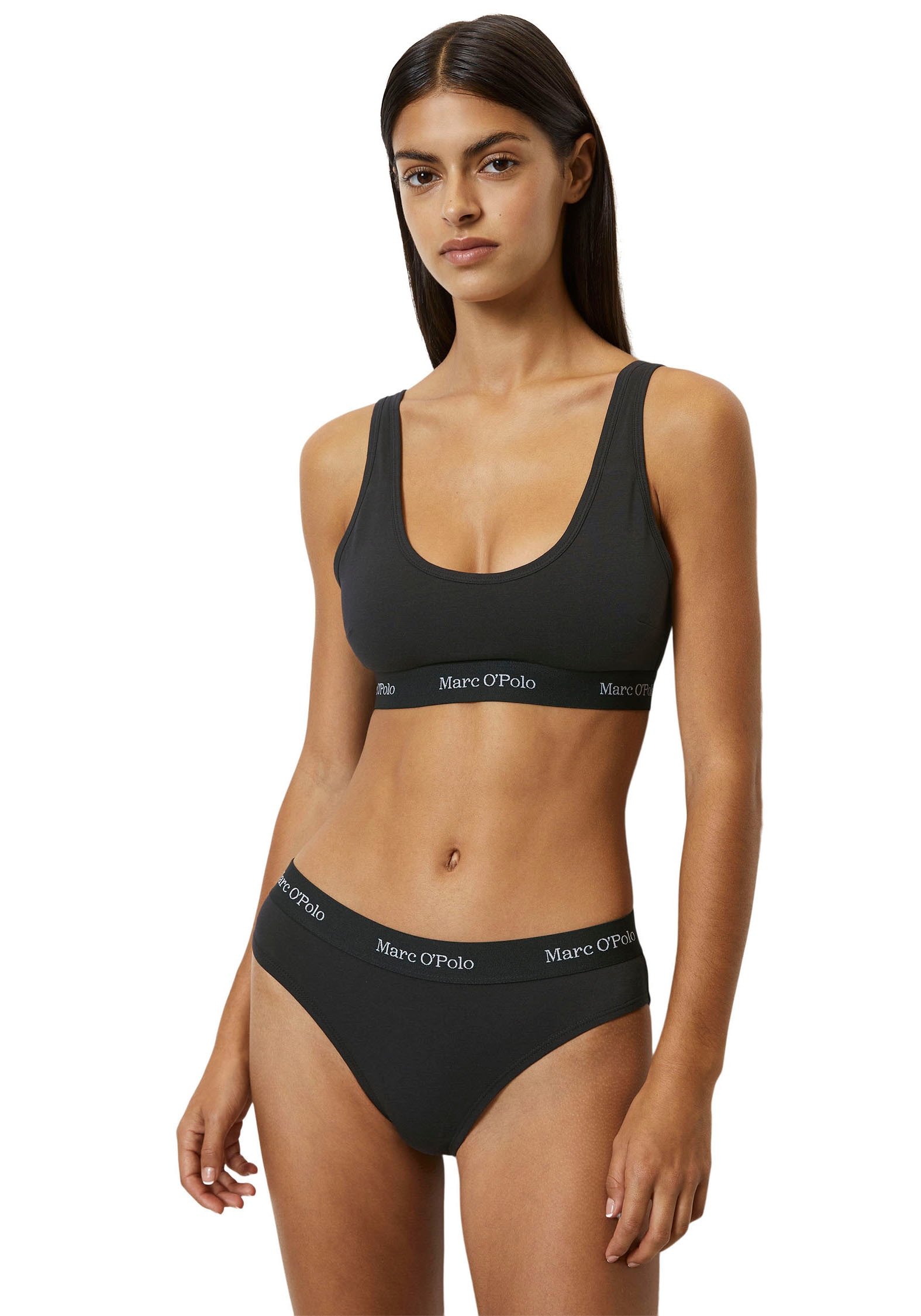 Marc O'Polo Slip »Essentials Woven«, mit dezenter Logodetailierung