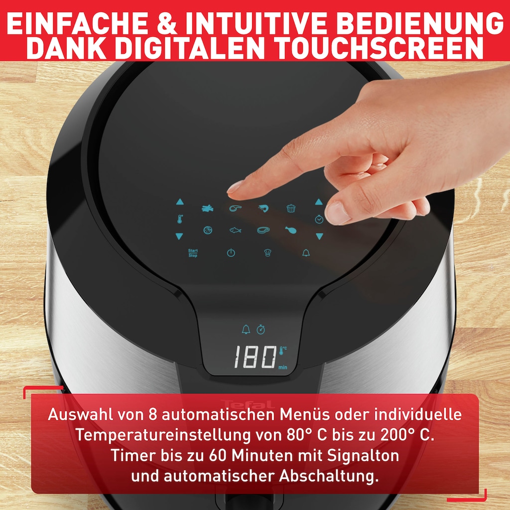 Tefal Heißluftfritteuse »EY701D Easy Fry XXL«, 1850 W