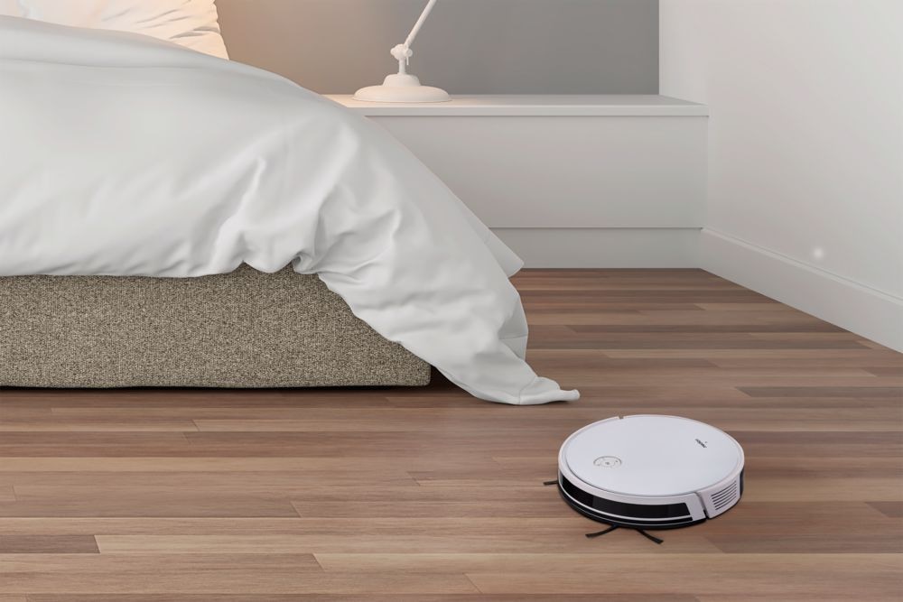 Medion® Saugroboter »S35 (MD 11899), intelligente S-Linien Navigation, 4 kPa Saugleistung«, App-Steuerung, Teppicherkennung, 120 min Laufzeit, Ladestation