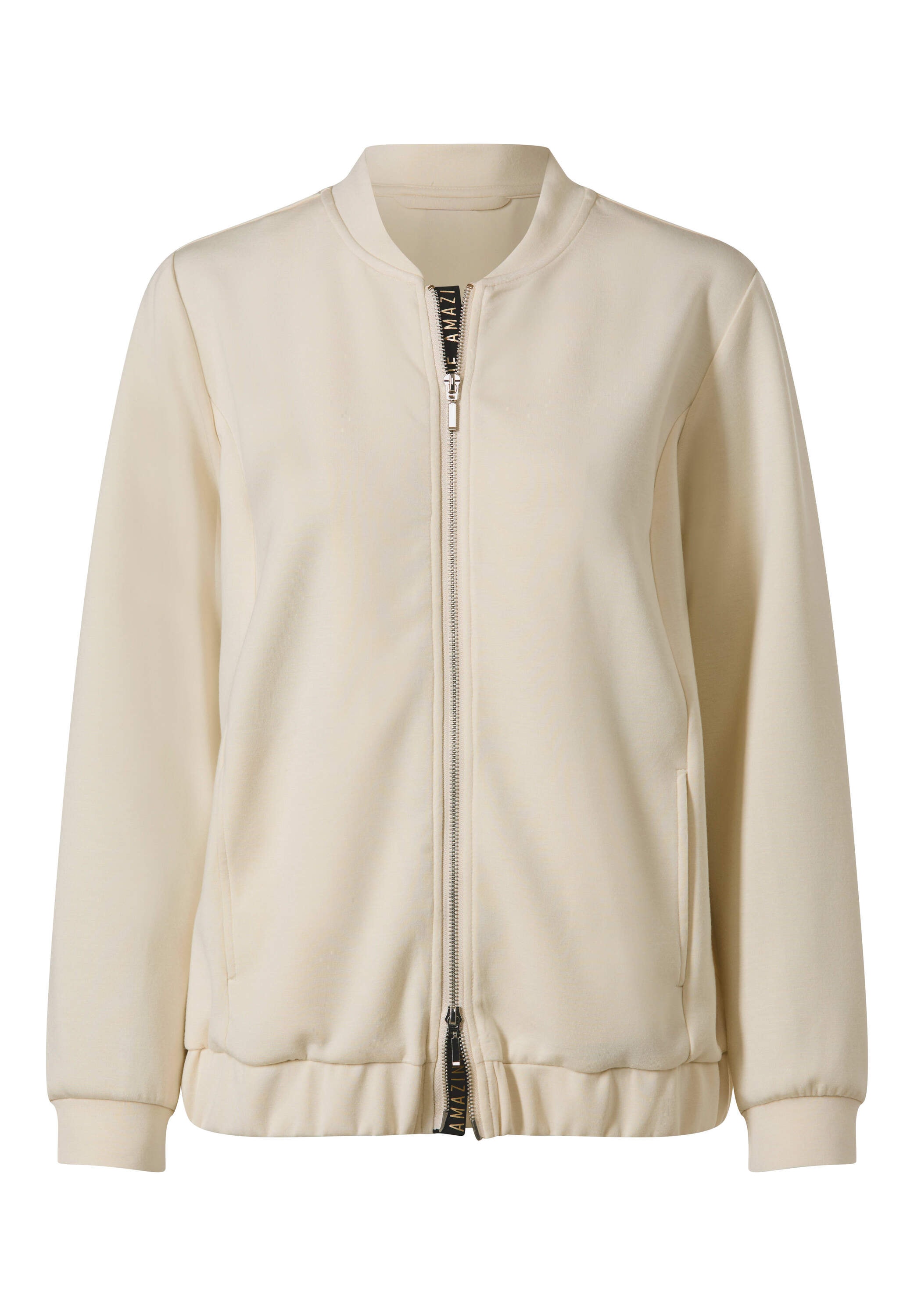 heine Shirtjacke »Jersey-Jacke Shirtjacke mit 2-Wege-Reißverschluss«