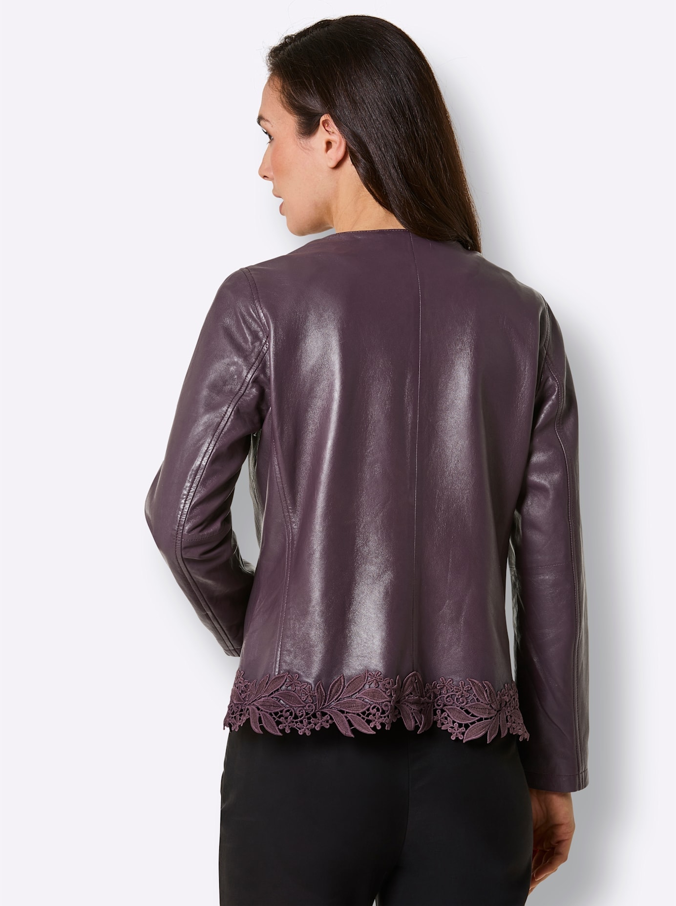 CREATION L PREMIUM Lederblazer »Lammnappa-Lederblazer«