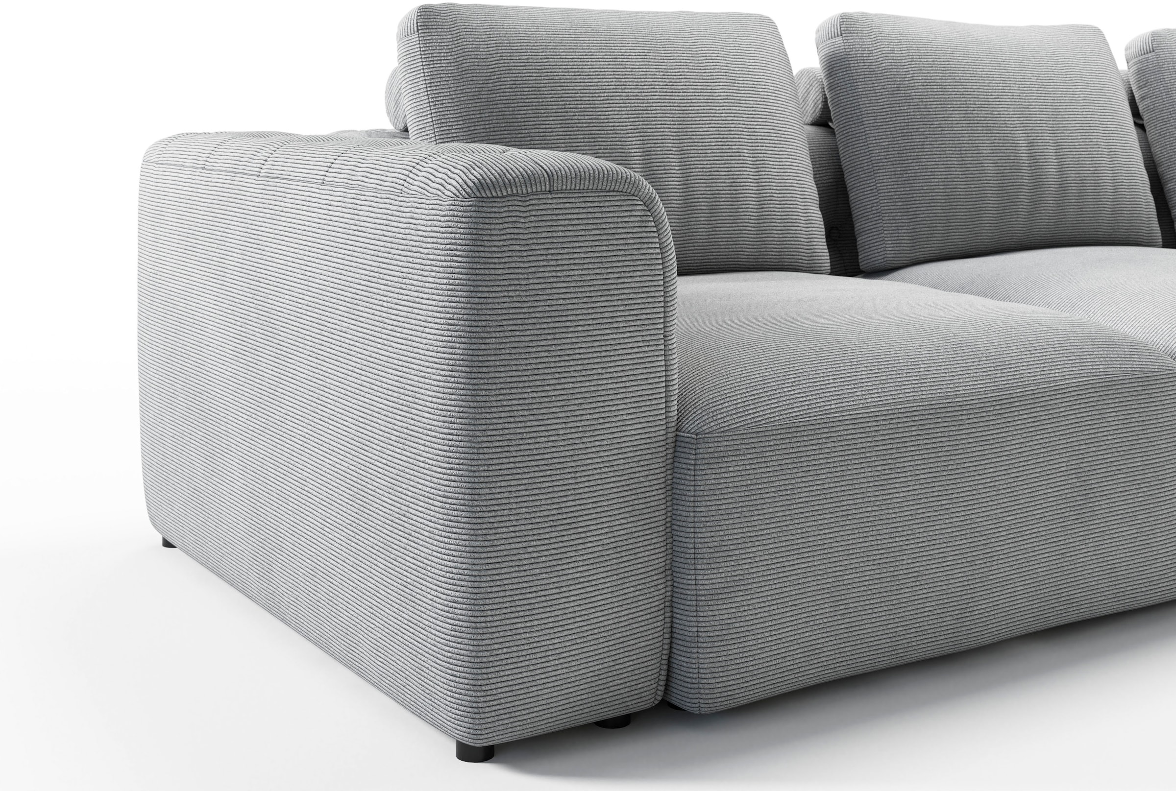 RAUM.ID 3-Sitzer »Cushid«, Modulsofa, bestehend aus 3 Teilen, Breite 300 cm