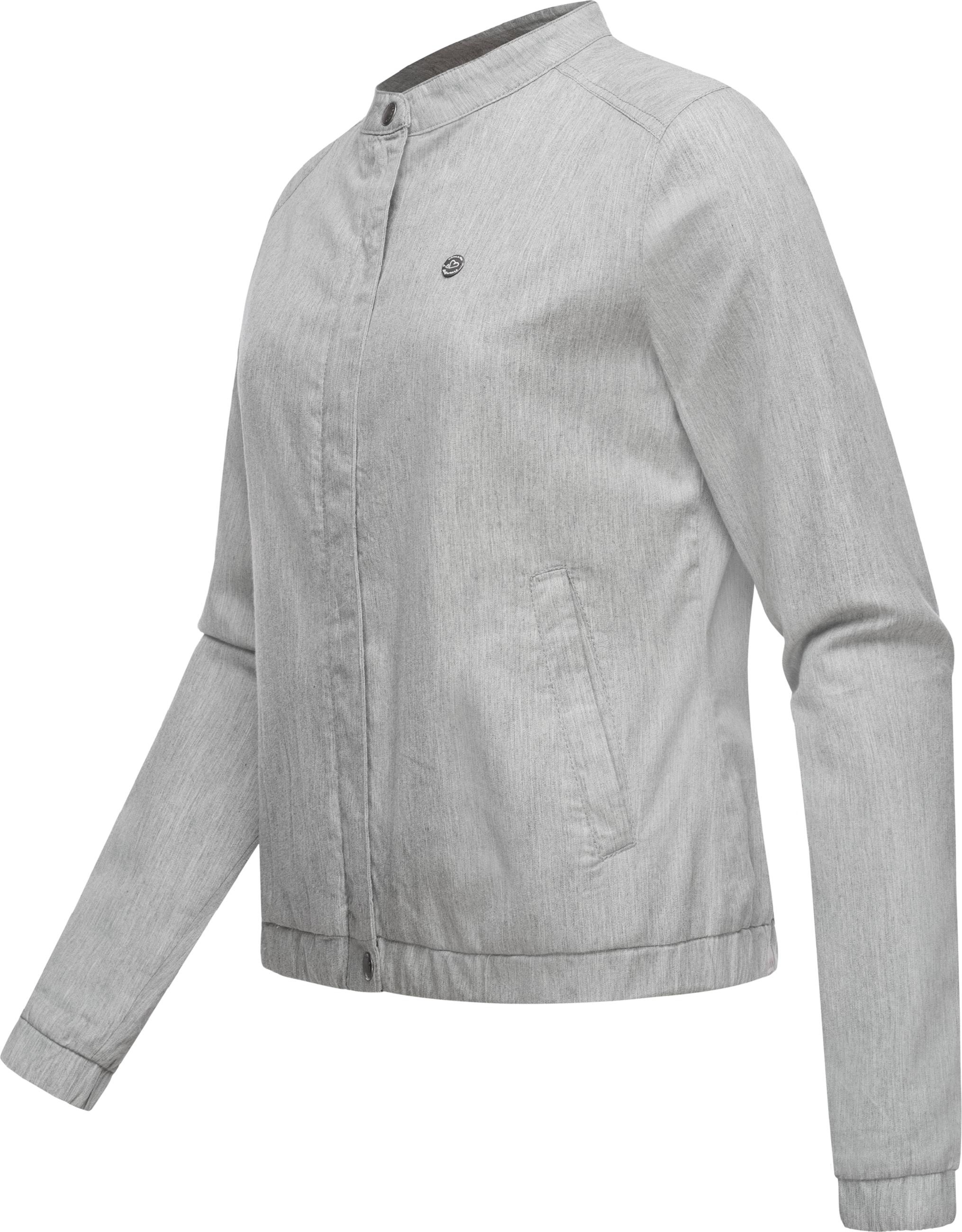 Ragwear Kurzjacke »Kurzjacke Malawi Denim«, ohne Kapuze, Leichte Übergangsjacke in Jeans-Optik