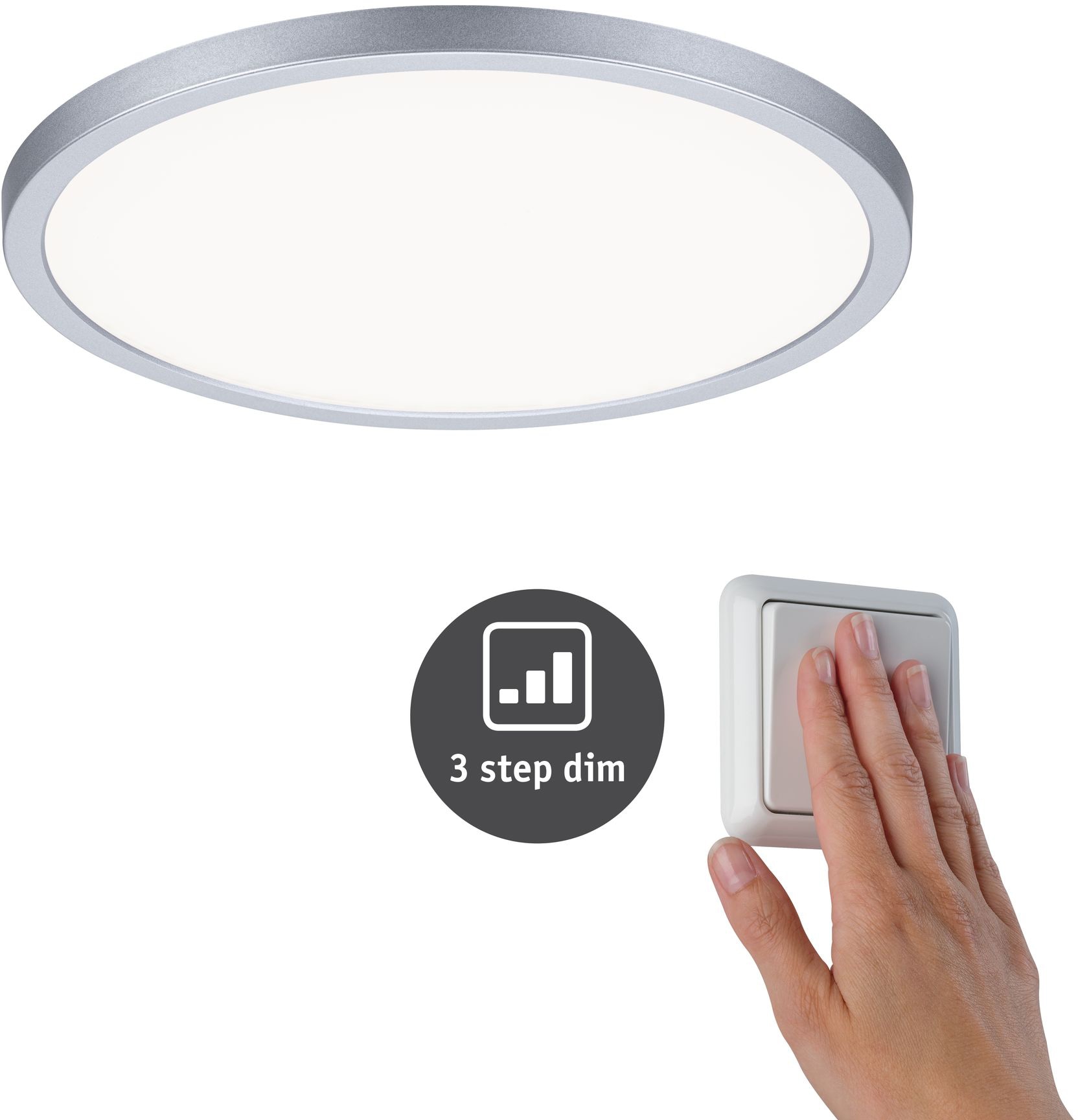 Paulmann LED Einbauleuchte »Areo« LED-Modul 1 Stk. Neutralweiß LED-Modul, 3-Stufen-dimmbar