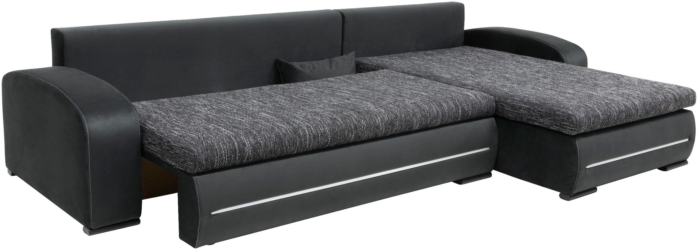 COLLECTION AB Ecksofa »Wind L-Form«, inkl. Schlaffunktion und Bettkasten, frei im Raum stellbar