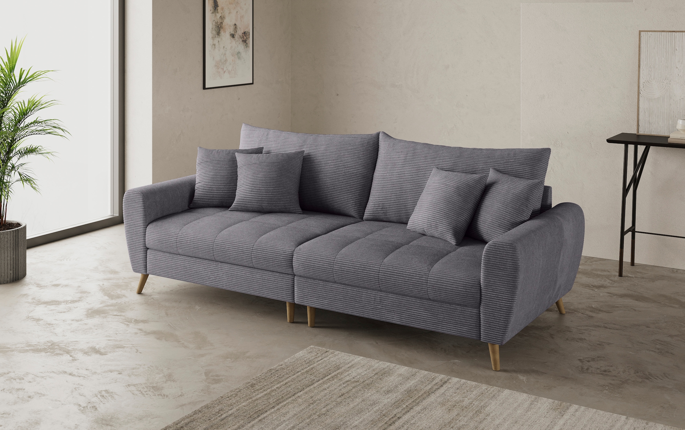 Mr. Couch Big-Sofa »Blackburn II«, Mit Kaltschaumpolsterung bis 140 kg belastbar