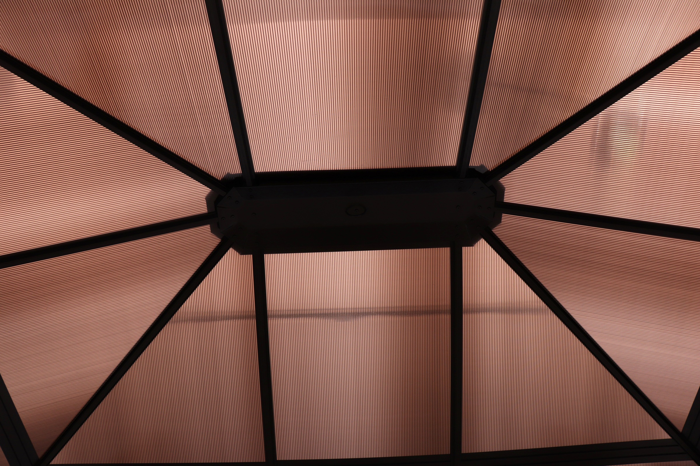 KONIFERA Pavillon »Aruba« BxT: 3x4m für 6-8 Personen, robustes Aluminiumgestell + PC Dach