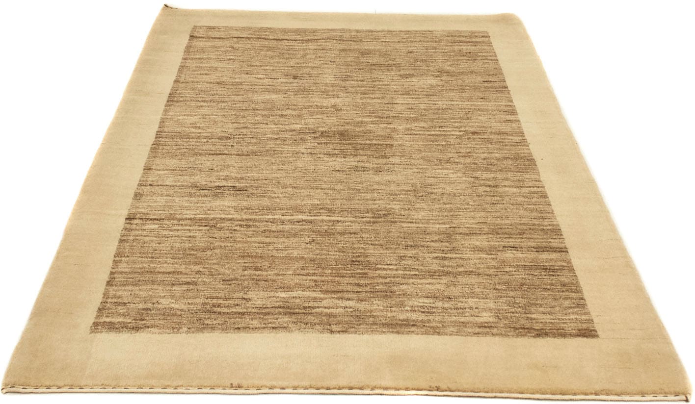 morgenland Wollteppich »Gabbeh Teppich handgeknüpft braun«, rechteckig,  handgeknüpft online kaufen