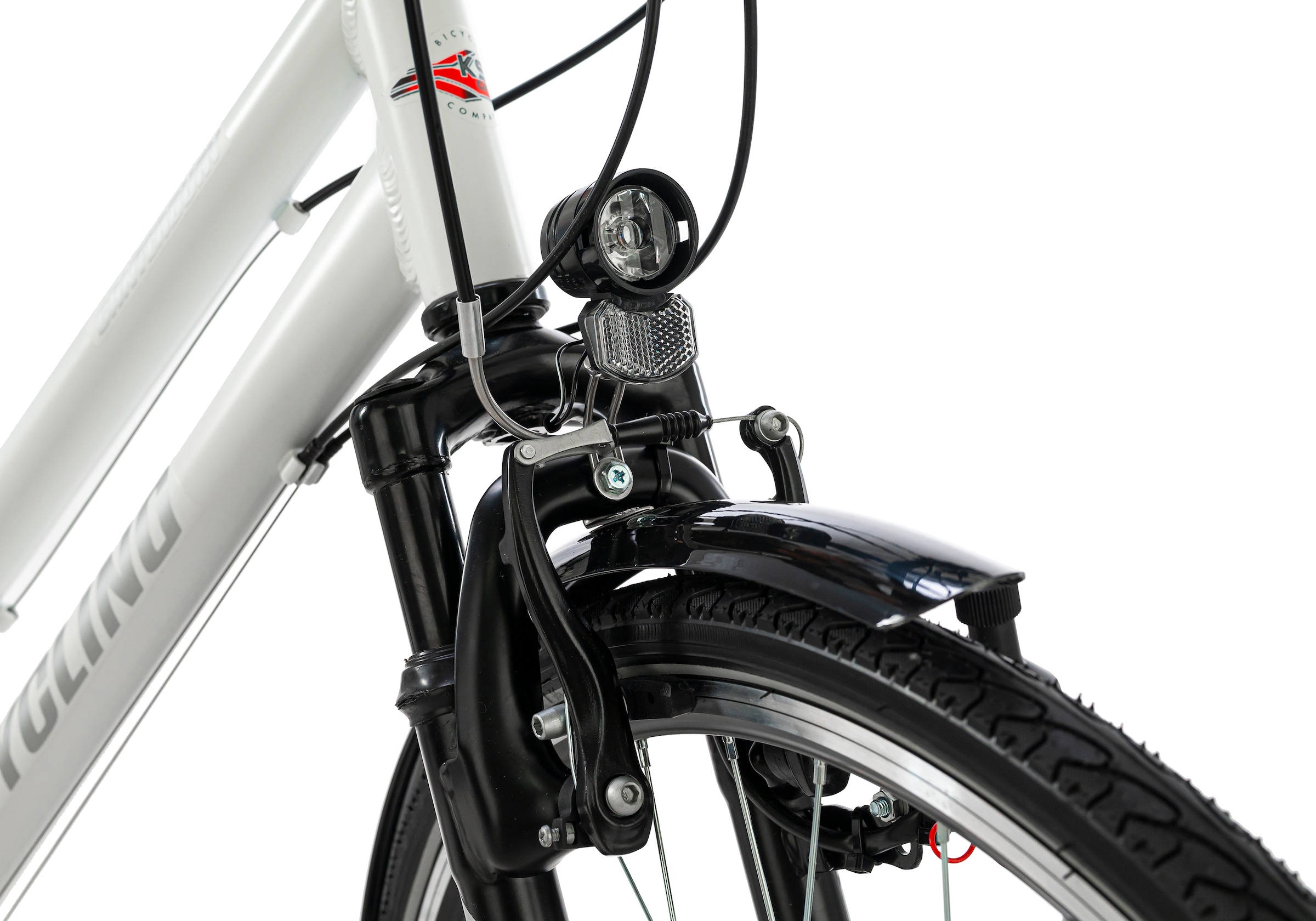 KS Cycling Trekkingrad »Canterburry«, 21 Gang, Shimano, Tourney Schaltwerk, Kettenschaltung, für Herren, Kettenschaltung