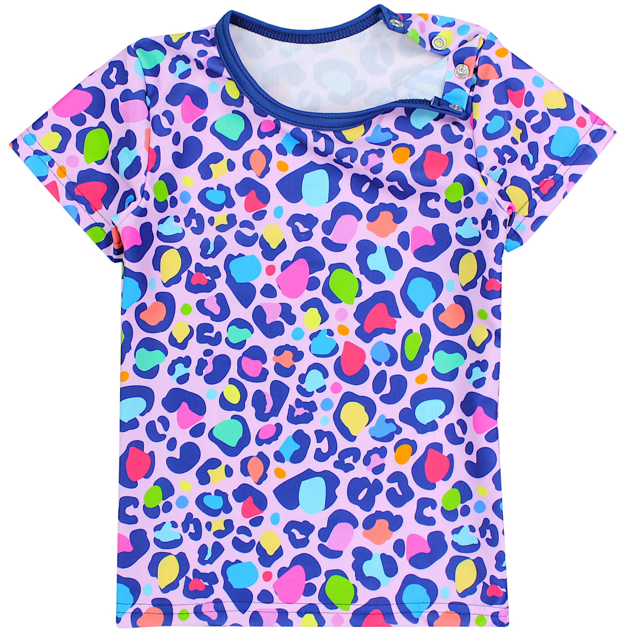 AQUARTI Badeanzug »Badeanzug Baby Mädchen Zweiteiler Badeanzug Bade-Set Bade T-Shirt Badehose«