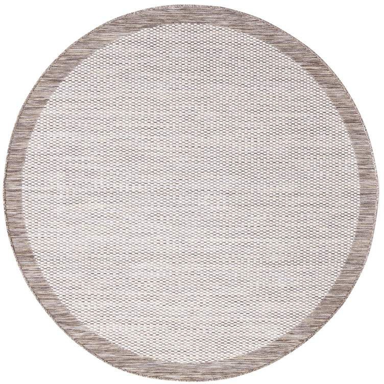 Carpet City Outdoorteppich »Outdoor 470«, rund, 5 mm Höhe, UV-beständig, Flachgewebe, auch in quadratischer Form erhältlich