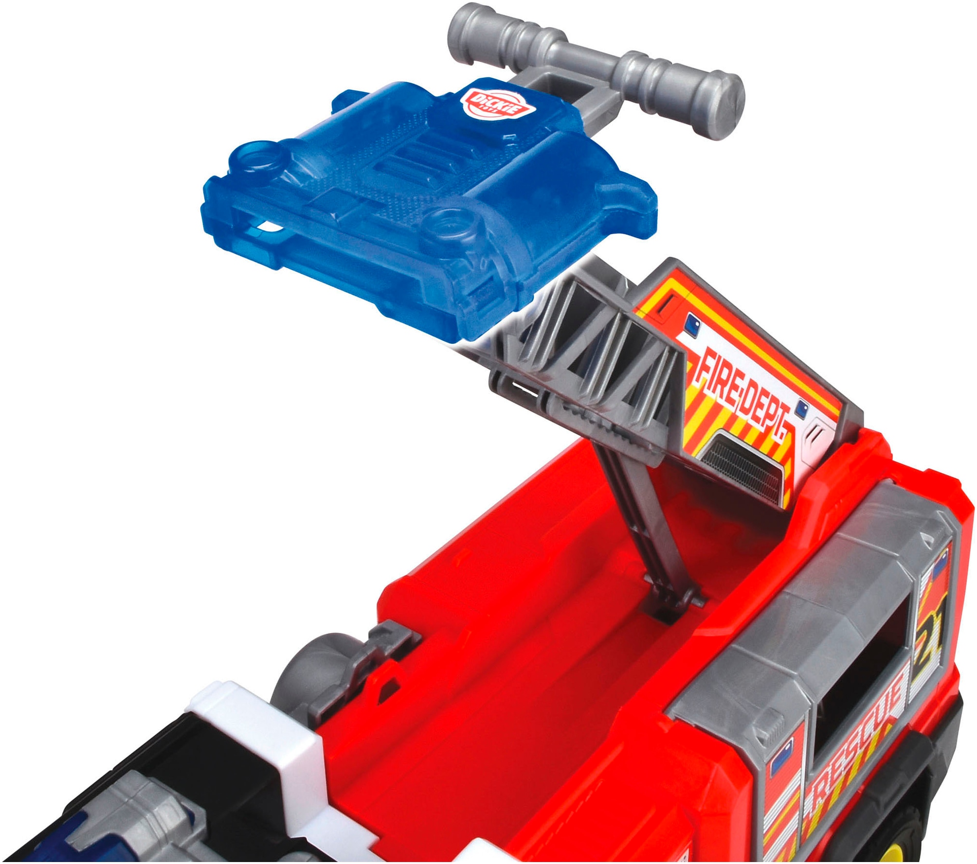 Dickie Toys Spielzeug-Feuerwehr »Fire Rescue Unit«, mit Licht und Sound