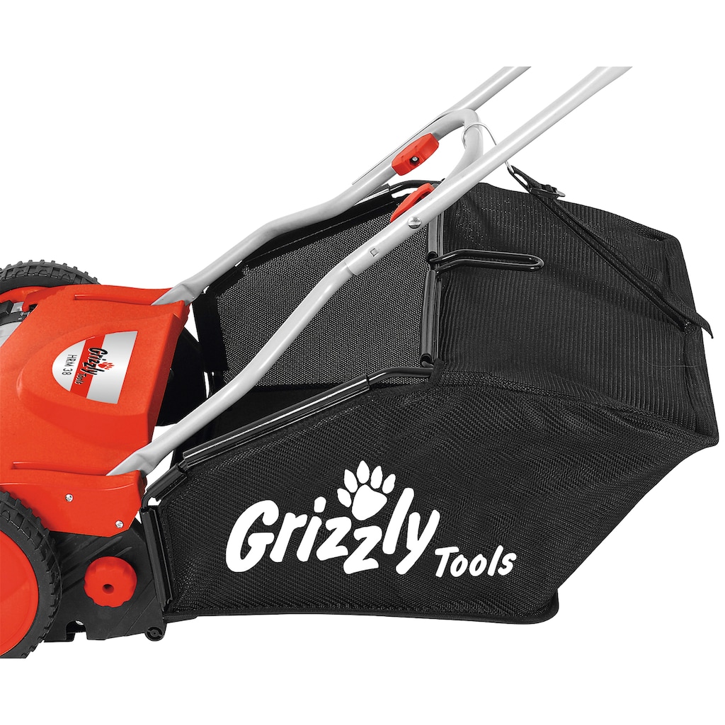 Grizzly Tools Spindelmäher »HRM 38«, 40 L Fangsack