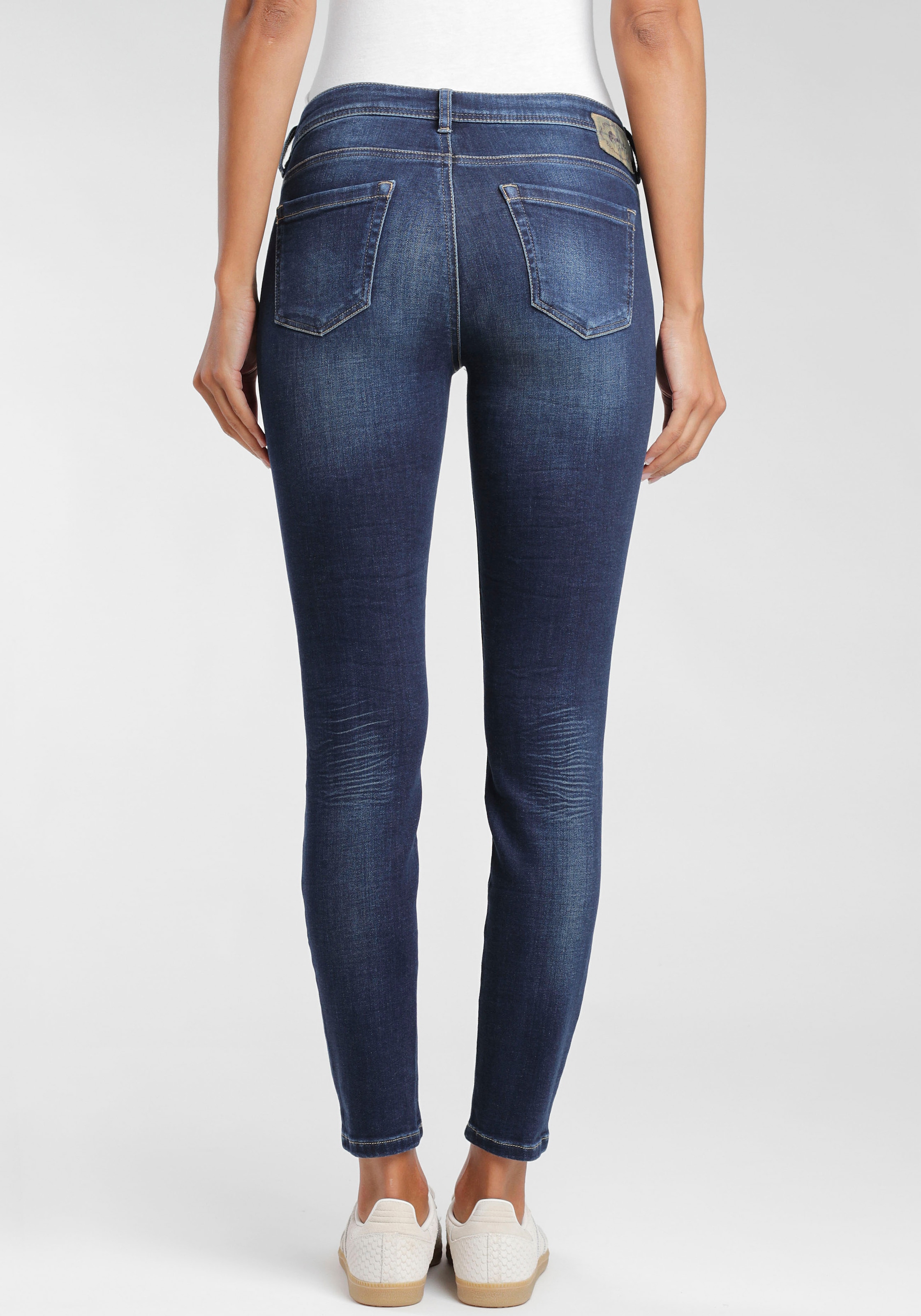 GANG Skinny-fit-Jeans »94FAYE«, im Flanking-Style