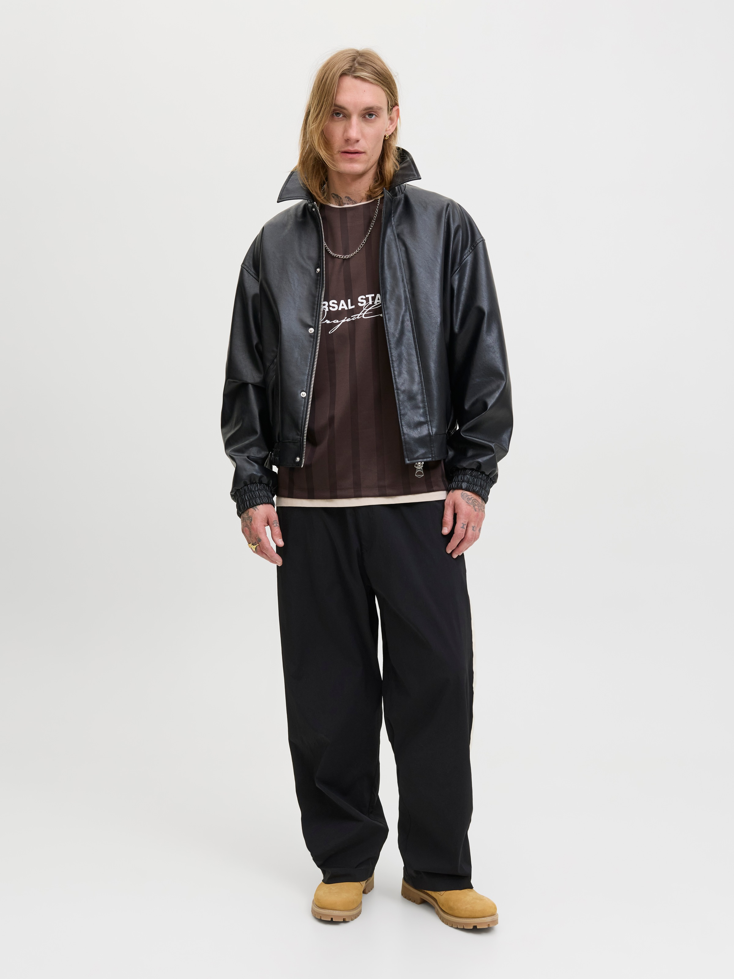 Jack & Jones Trainingsshirt »JCOCOVER RETRO FOOTBALL TEE SS LN«