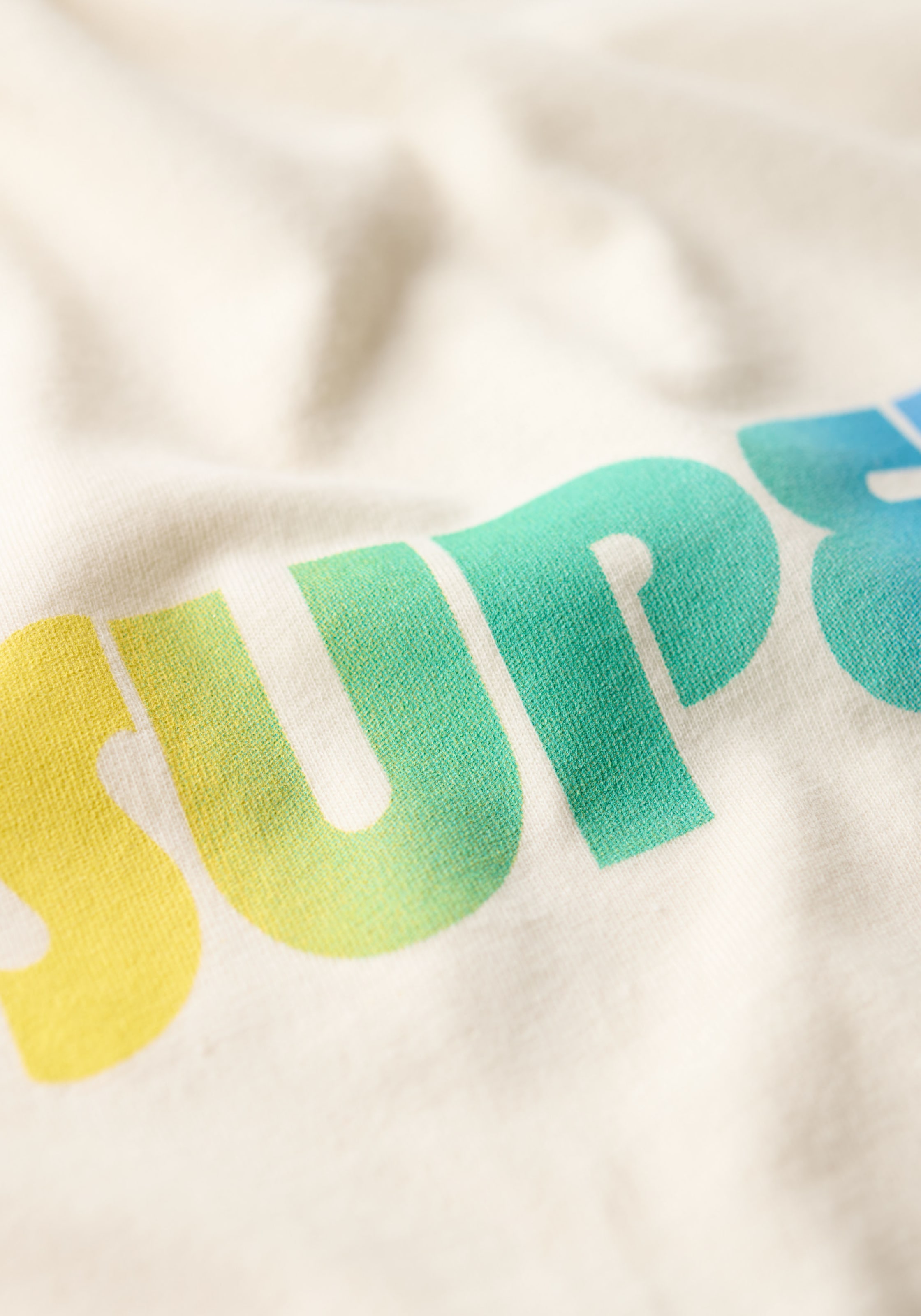 Superdry Kurzarmshirt »RAINBOW LOGO RELAXED T SHIRT«