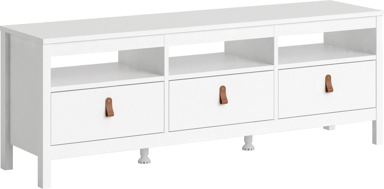 Home affaire TV-Bank »Madrid, TV-Möbel, Fernsehtisch, TV-Unit, Media-Möbel, Sideboard,« mit 3 Schubladen und 3 offenen Fächern, Breite 151 cm, Höhe 54 cm