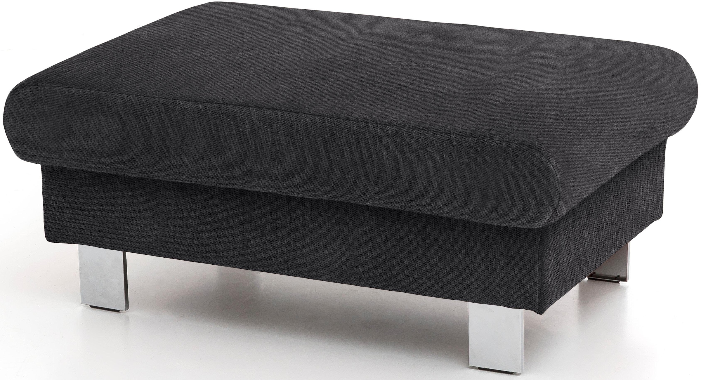 COTTA Polstergarnitur »Komaris«, (Set), Set bestehend aus: 2-Sitzer mit Kopfteilverstellung & Hocker