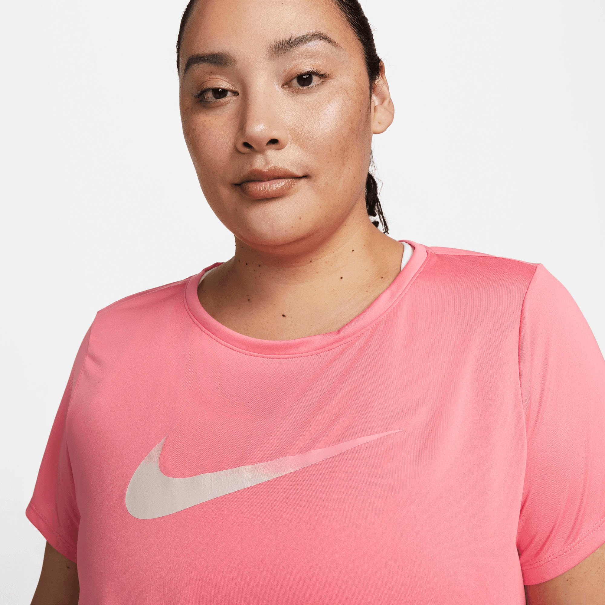 Short-Sleeved »One Top (Plus)« bei Nike Swoosh ♕ Laufshirt Women\'s Dri-FIT