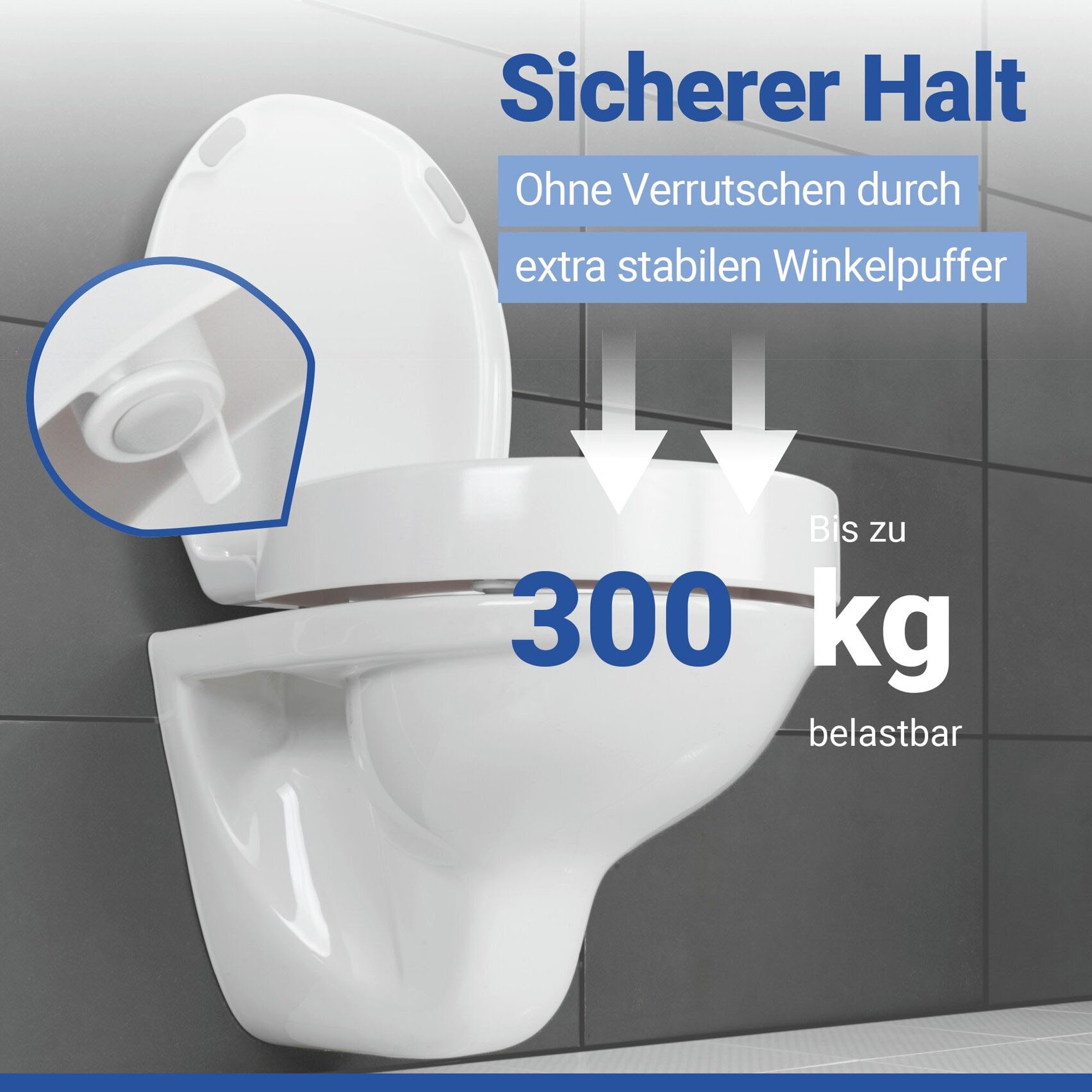 WENKO WC-Sitz »Secura« aus Duroplast
