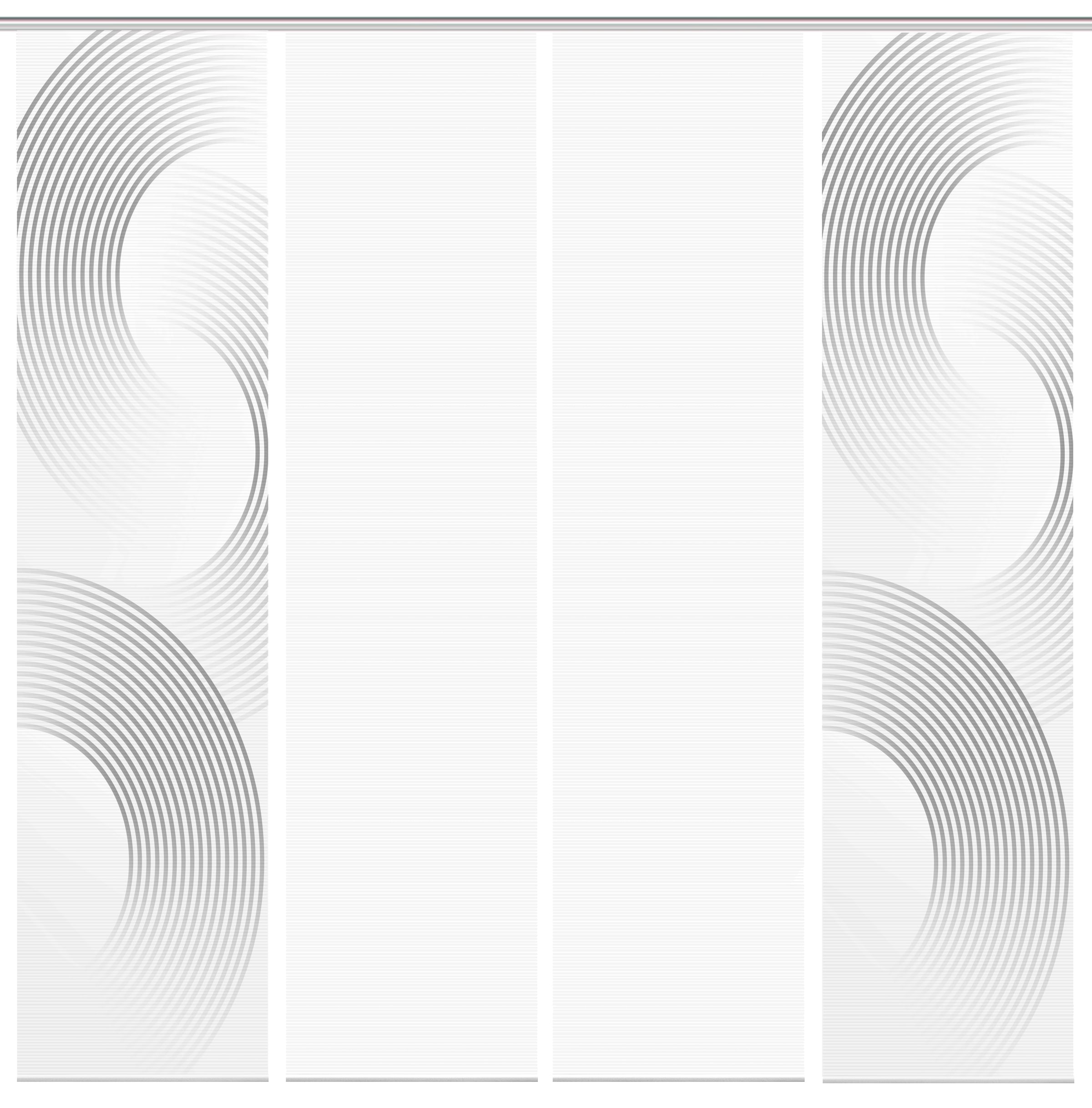 Vision Schiebegardine »BEXON« Paneelwagen 4 Stk. tlg. SET,SCHIEBEVORHANG,BAMBUS,DIGITALDRUCK