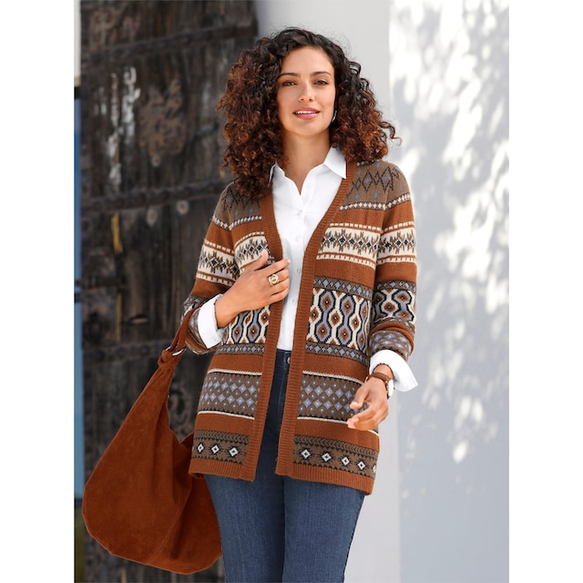 Inspirationen Longstrickjacke bei ♕