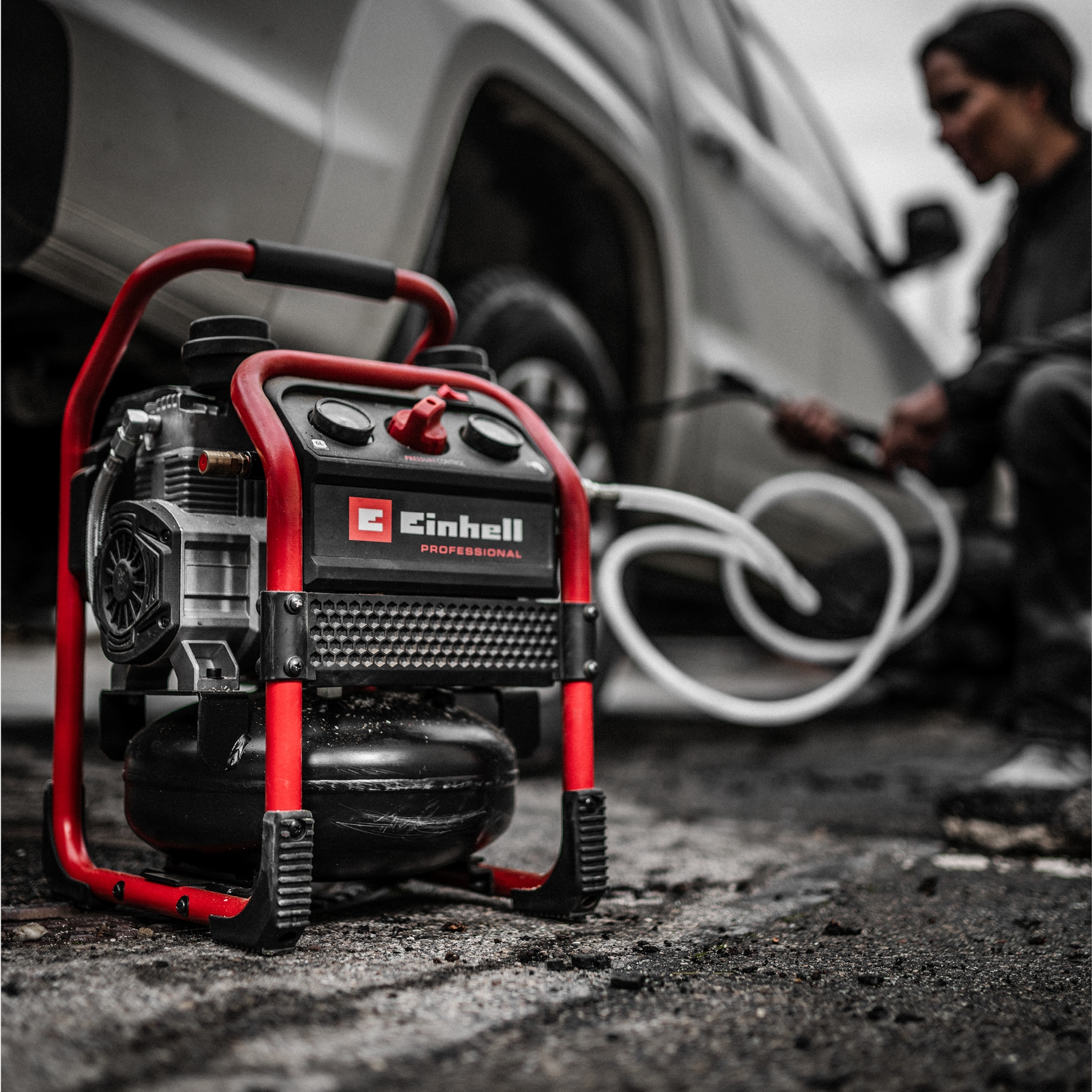 Einhell Kompressor »SILENZZO 18/160«, ohne Akku und Ladegerät